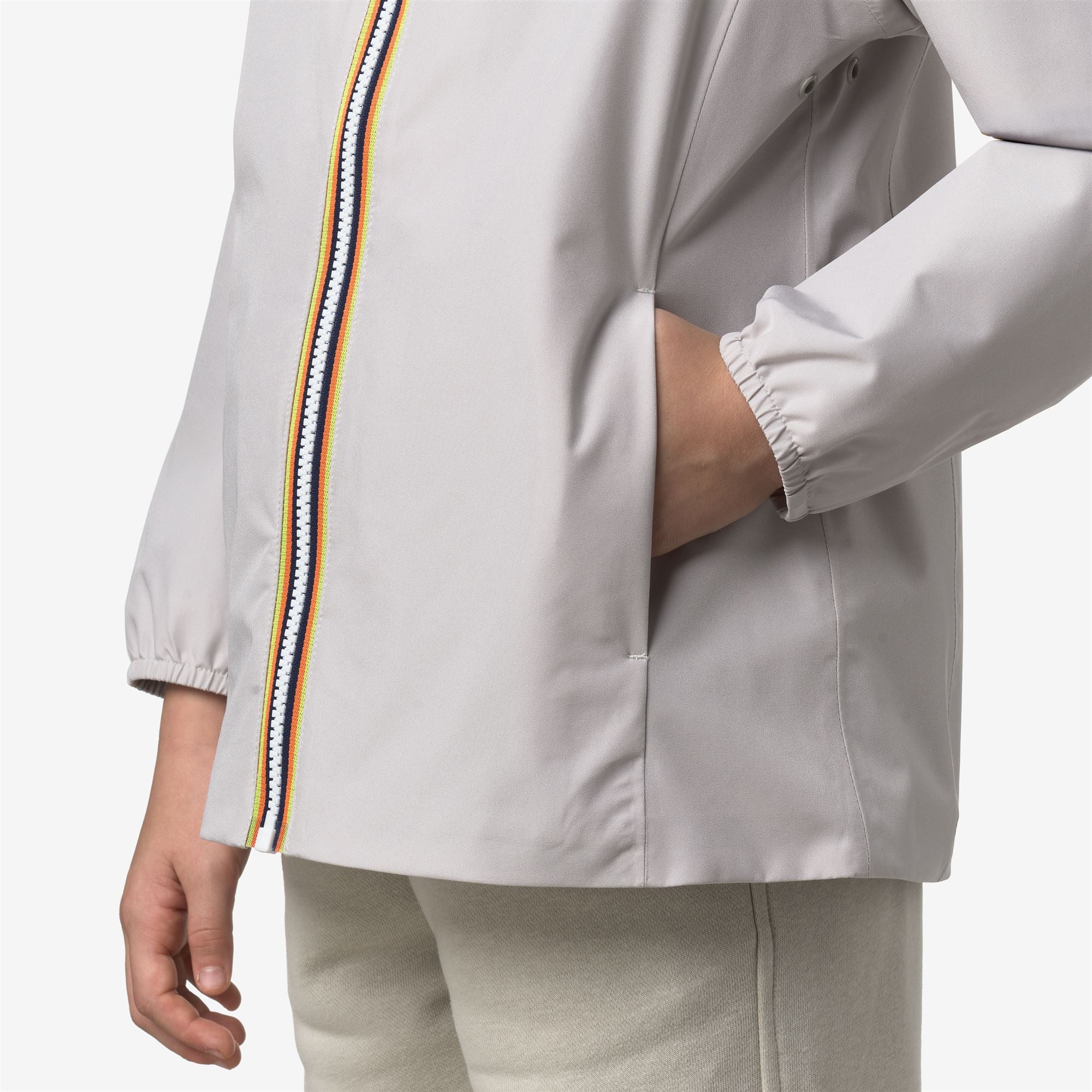 P. MARGUERITE STRETCH POLY JERSEY - Jackets - Mid - Girl - BEIGE LT - Image 2