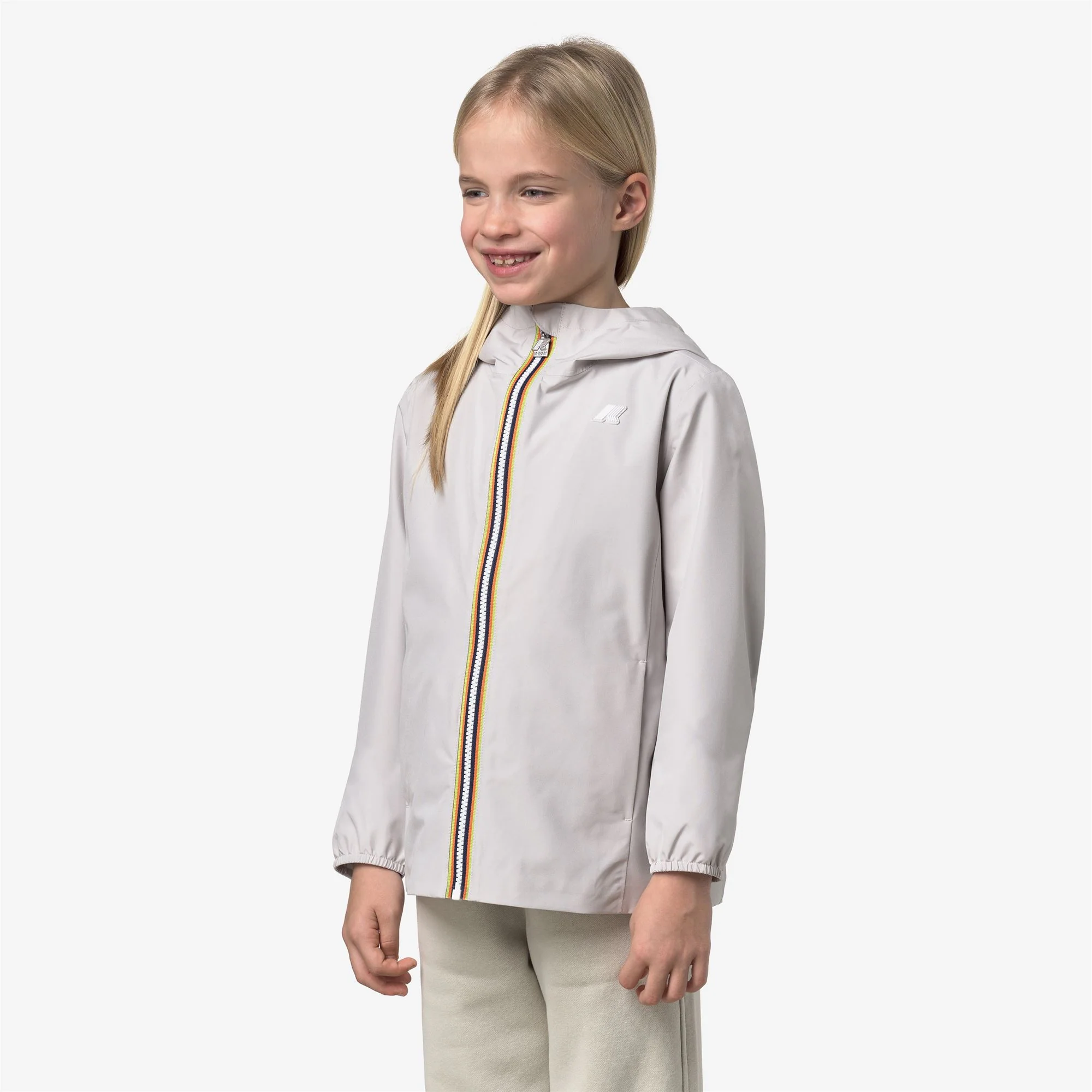 P. MARGUERITE STRETCH POLY JERSEY - Jackets - Mid - Girl - BEIGE LT - Image 4