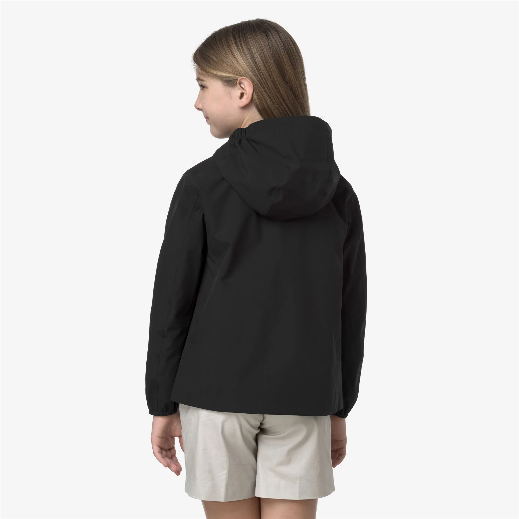 P. MARGUERITE STRETCH POLY JERSEY - Jackets - Mid - Girl - BLACK PURE - Image 5