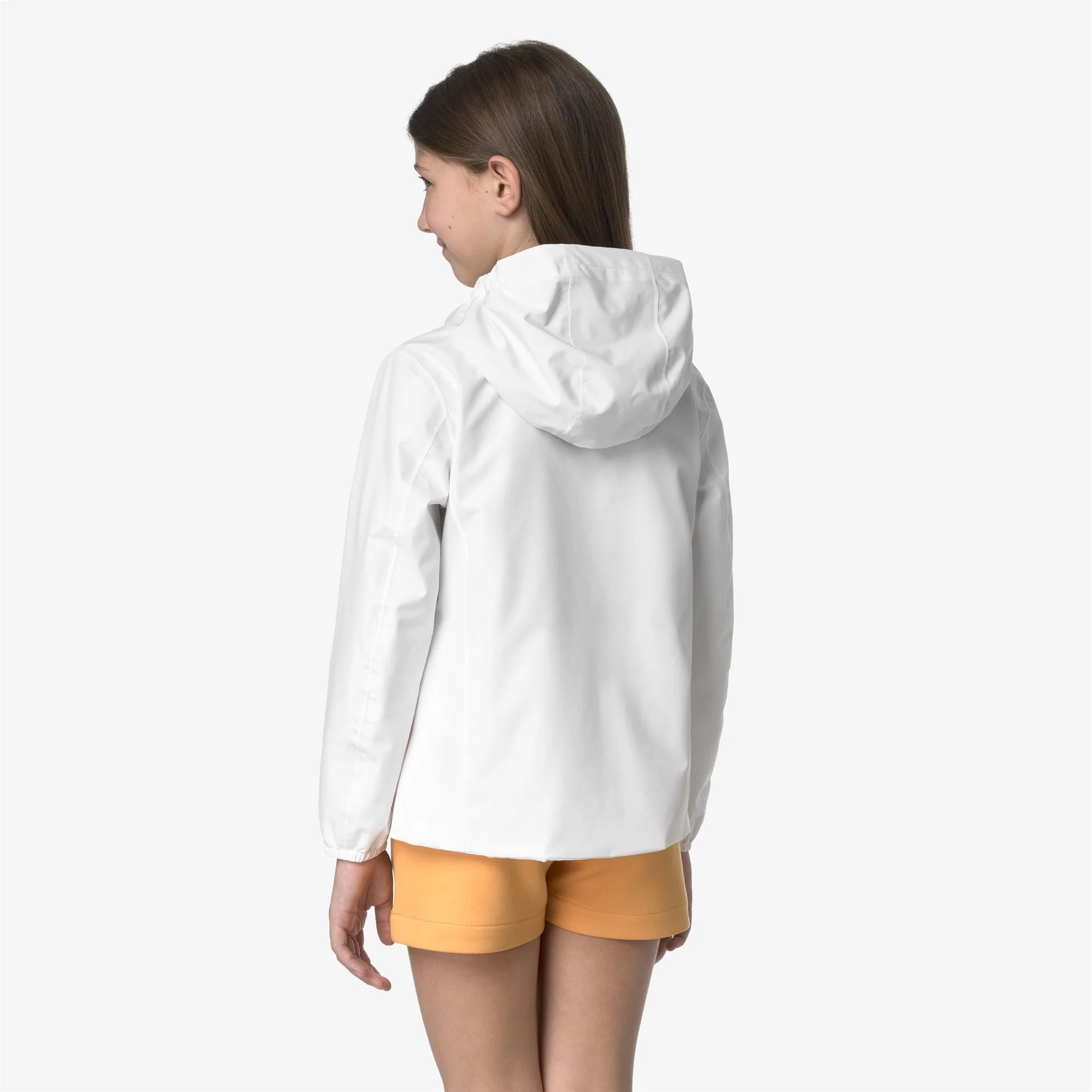 P. MARGUERITE STRETCH POLY JERSEY - Jackets - Mid - Girl - WHITE - Image 5