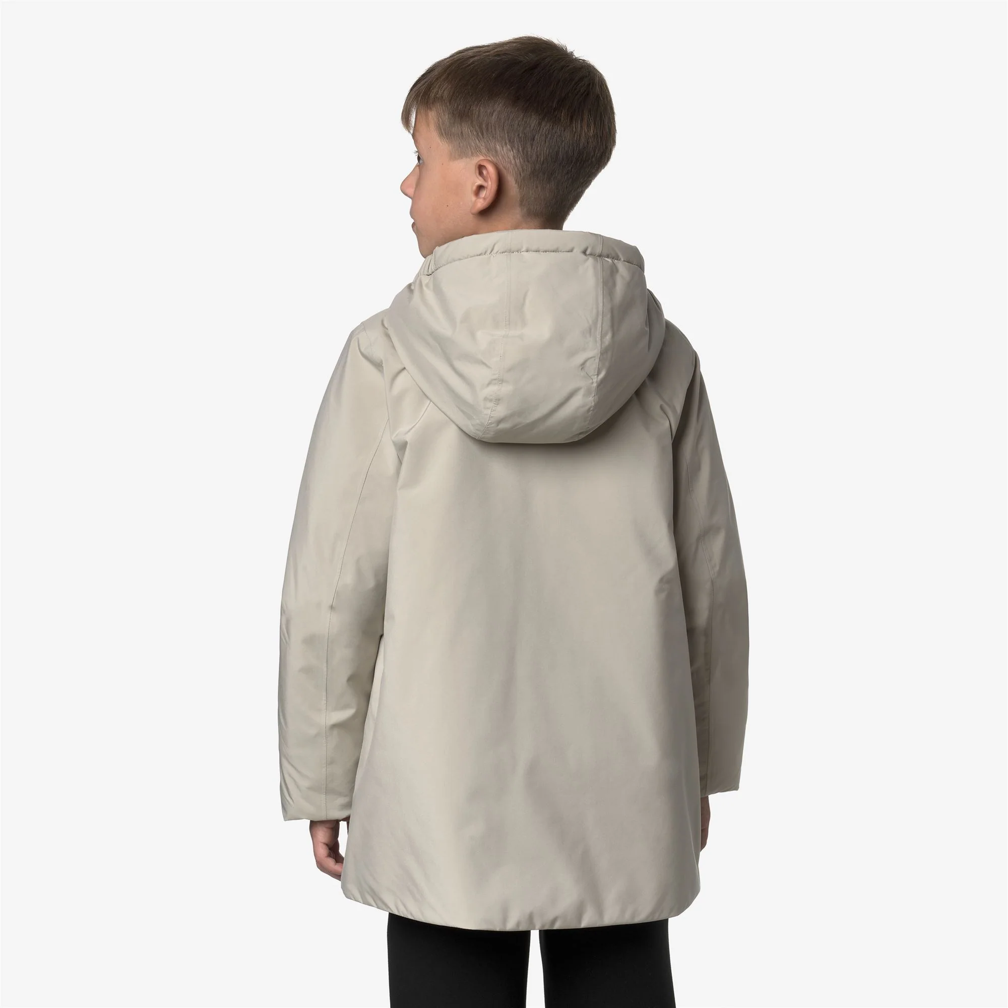P. MORESE SOFT TOUCH MARMOTTA - Jackets - 3/4 LENGTH - Girl - BEIGE CASHMERE-GREY GOAT - Image 6
