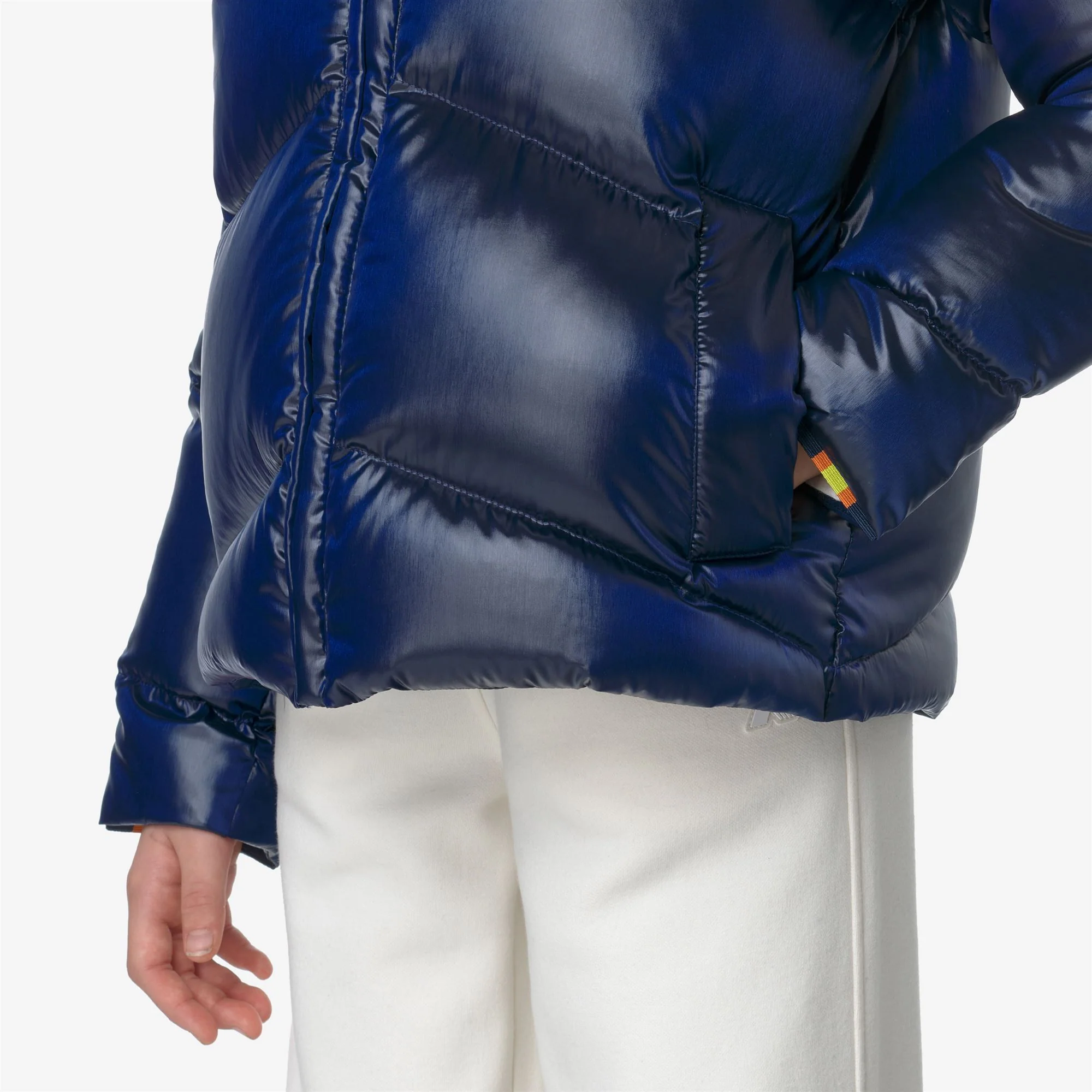 P. NINEV CRYSTAL CHINTZ THERMO HEAVY - Jackets - Short - Girl - BLUE DEPTH CHINTZ - Image 2
