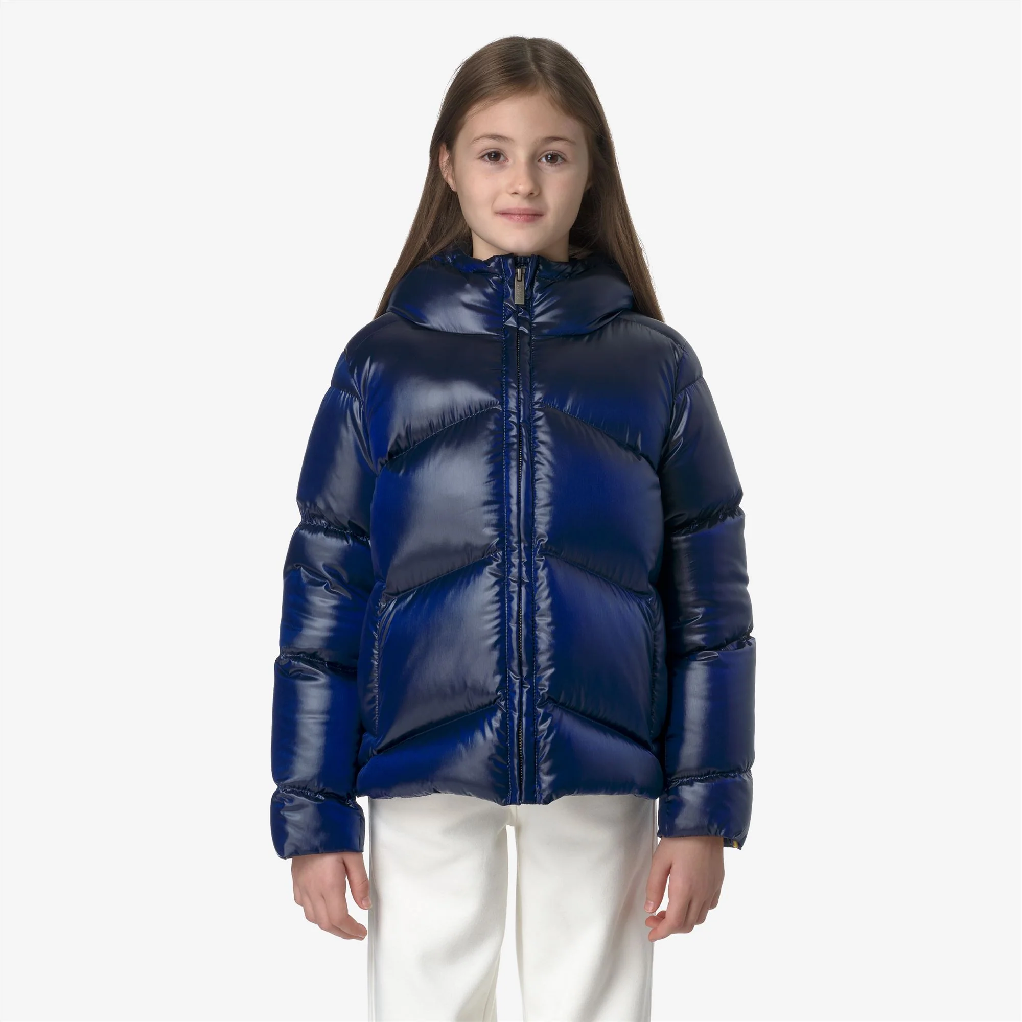 P. NINEV CRYSTAL CHINTZ THERMO HEAVY - Jackets - Short - Girl - BLUE DEPTH CHINTZ - Image 3