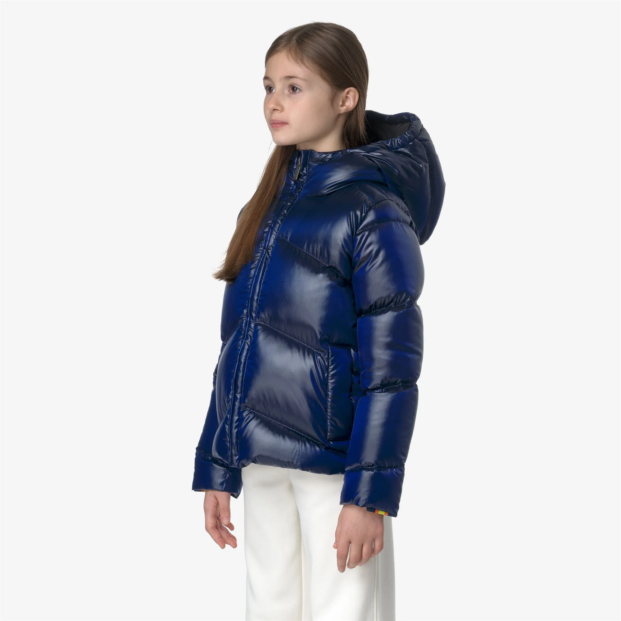 P. NINEV CRYSTAL CHINTZ THERMO HEAVY - Jackets - Short - Girl - BLUE DEPTH CHINTZ - Image 4
