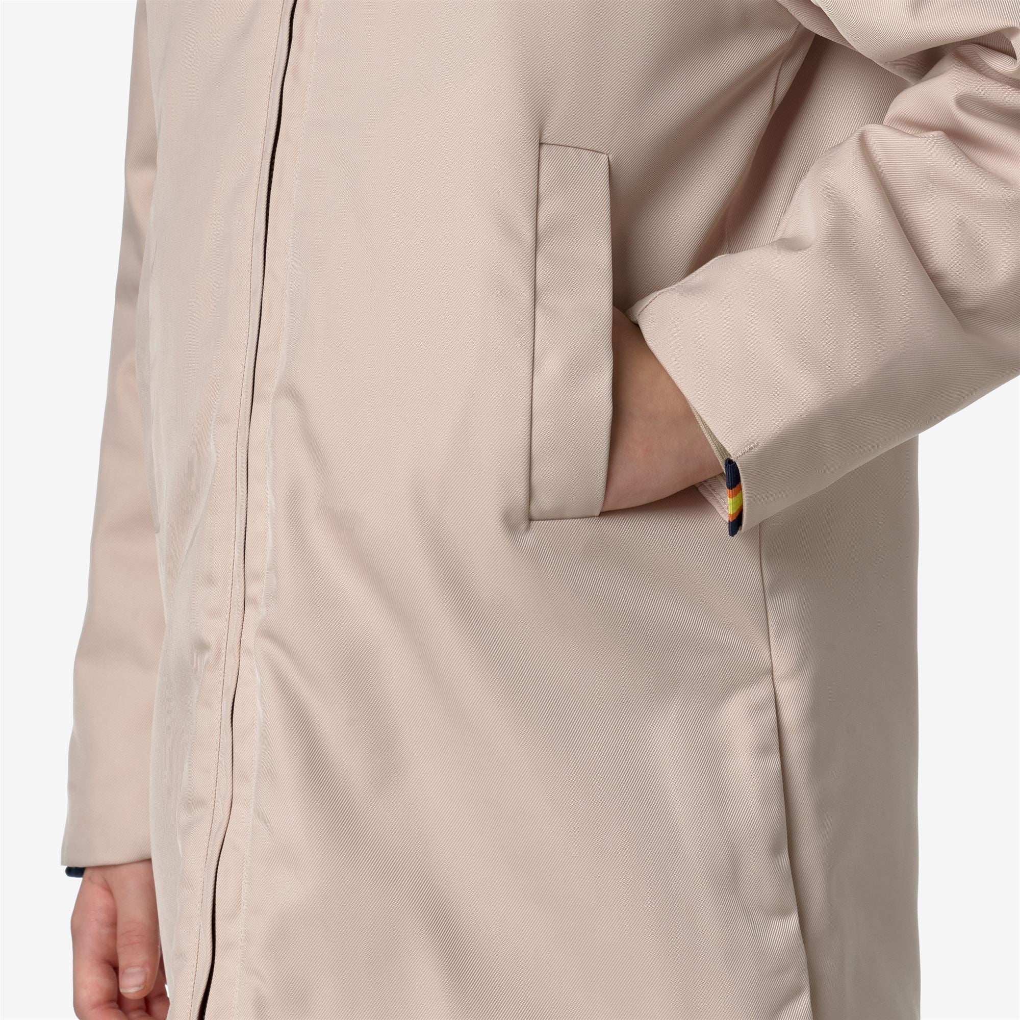 P. OLLY TWILL FUR - Jackets - 3/4 LENGTH - Girl - PINK TINT-NATURAL - Image 2