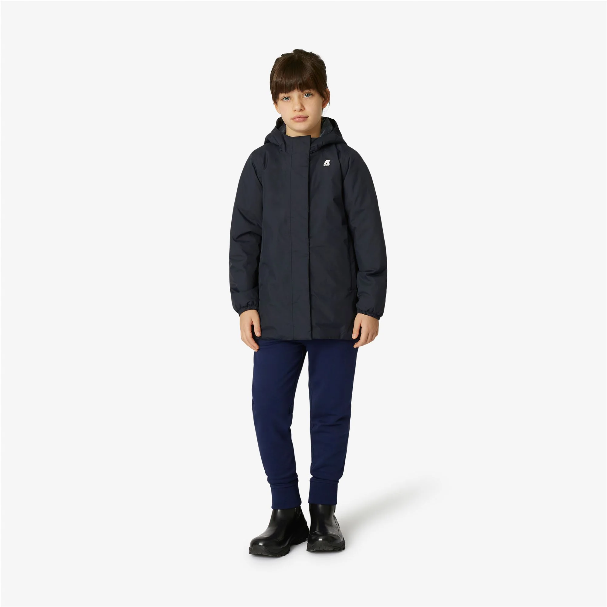P. SOPHIE MICRO RIPSTOP MARMOTTA - Jackets - Mid - Girl - BLUE DEPTH-BLUE DEPTHS - Image 3