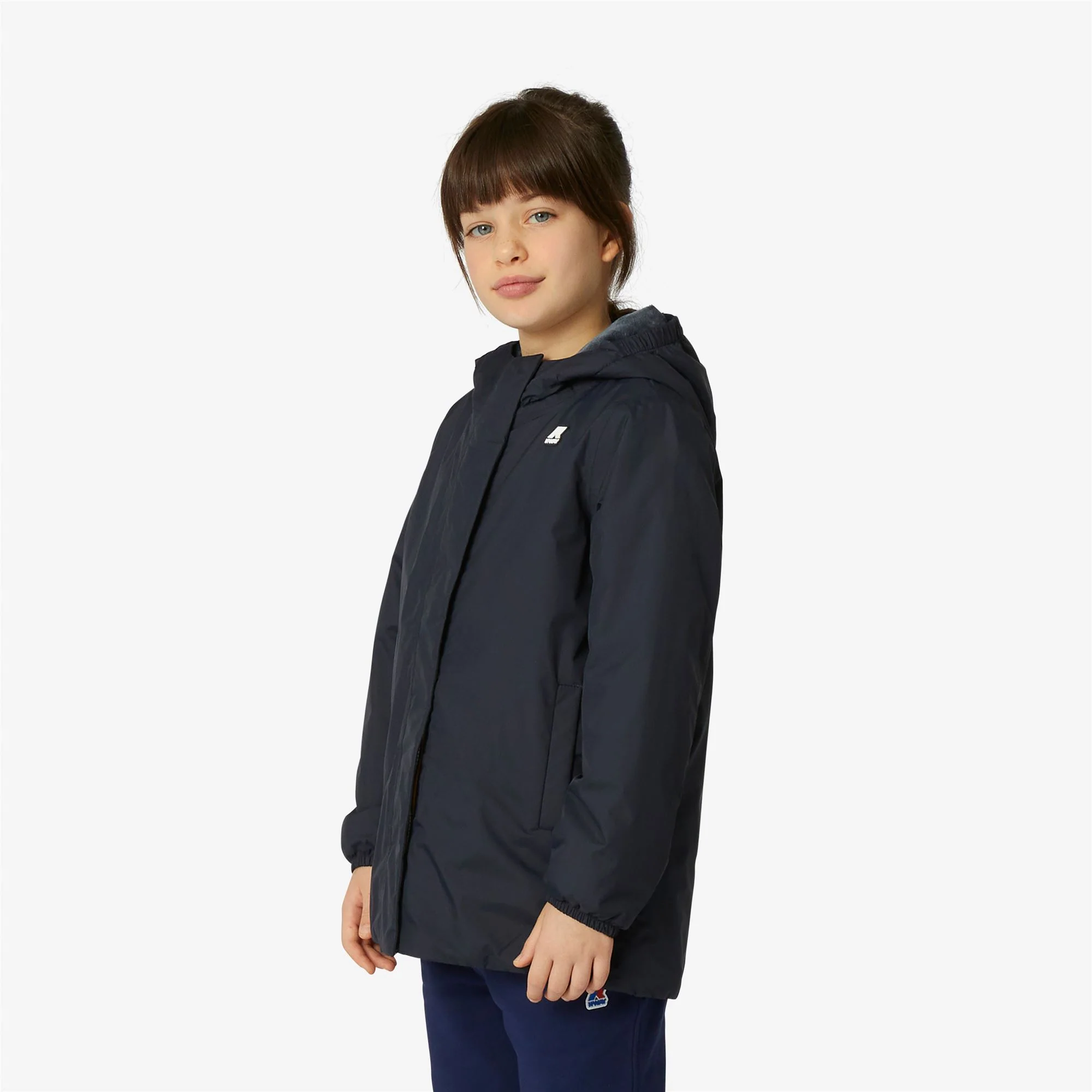 P. SOPHIE MICRO RIPSTOP MARMOTTA - Jackets - Mid - Girl - BLUE DEPTH-BLUE DEPTHS - Image 4