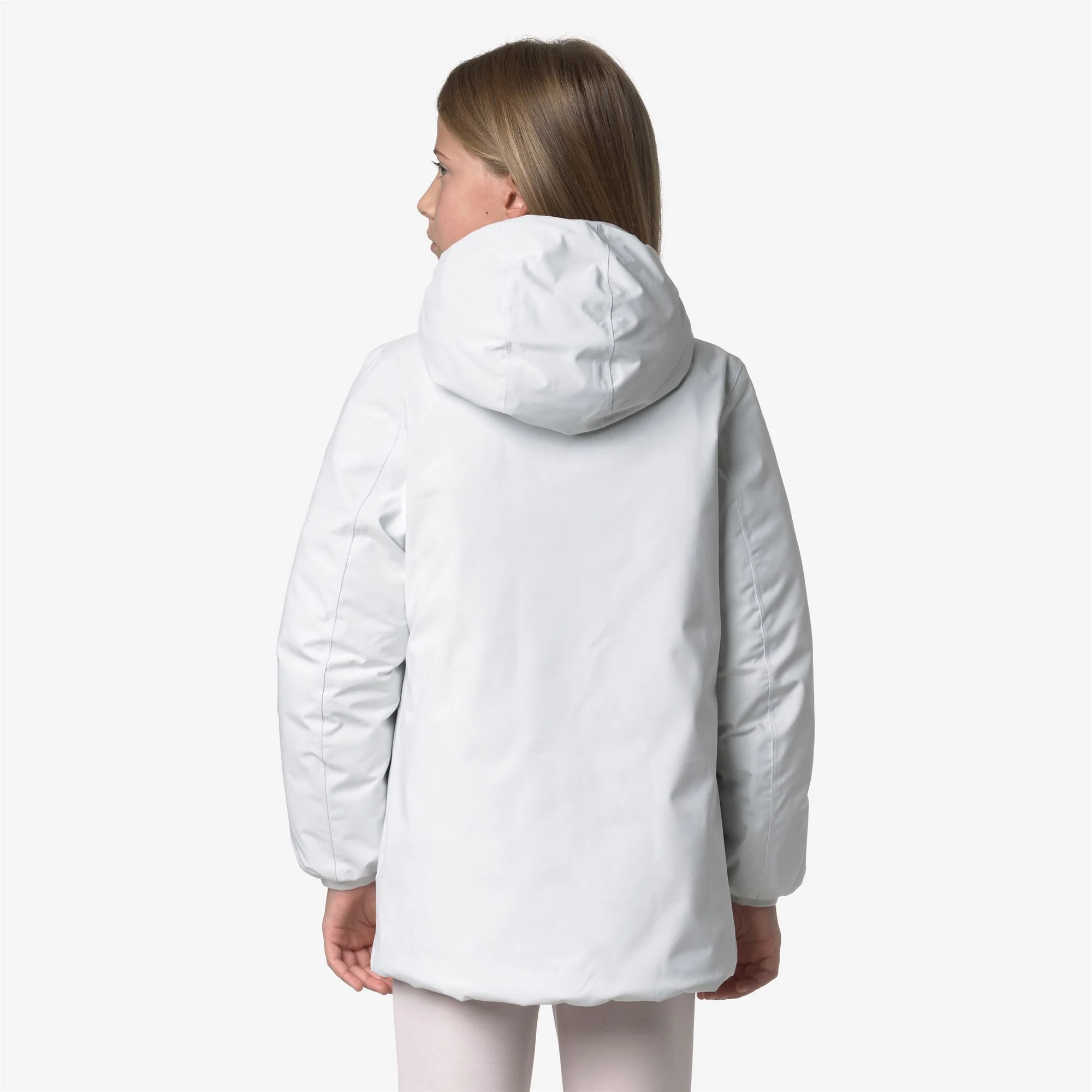 P. SOPHIE ST THERMO REVERSIBLE - Jackets - Mid - Girl - WHITE GARDENIA-ROSE HUSHED - Image 6