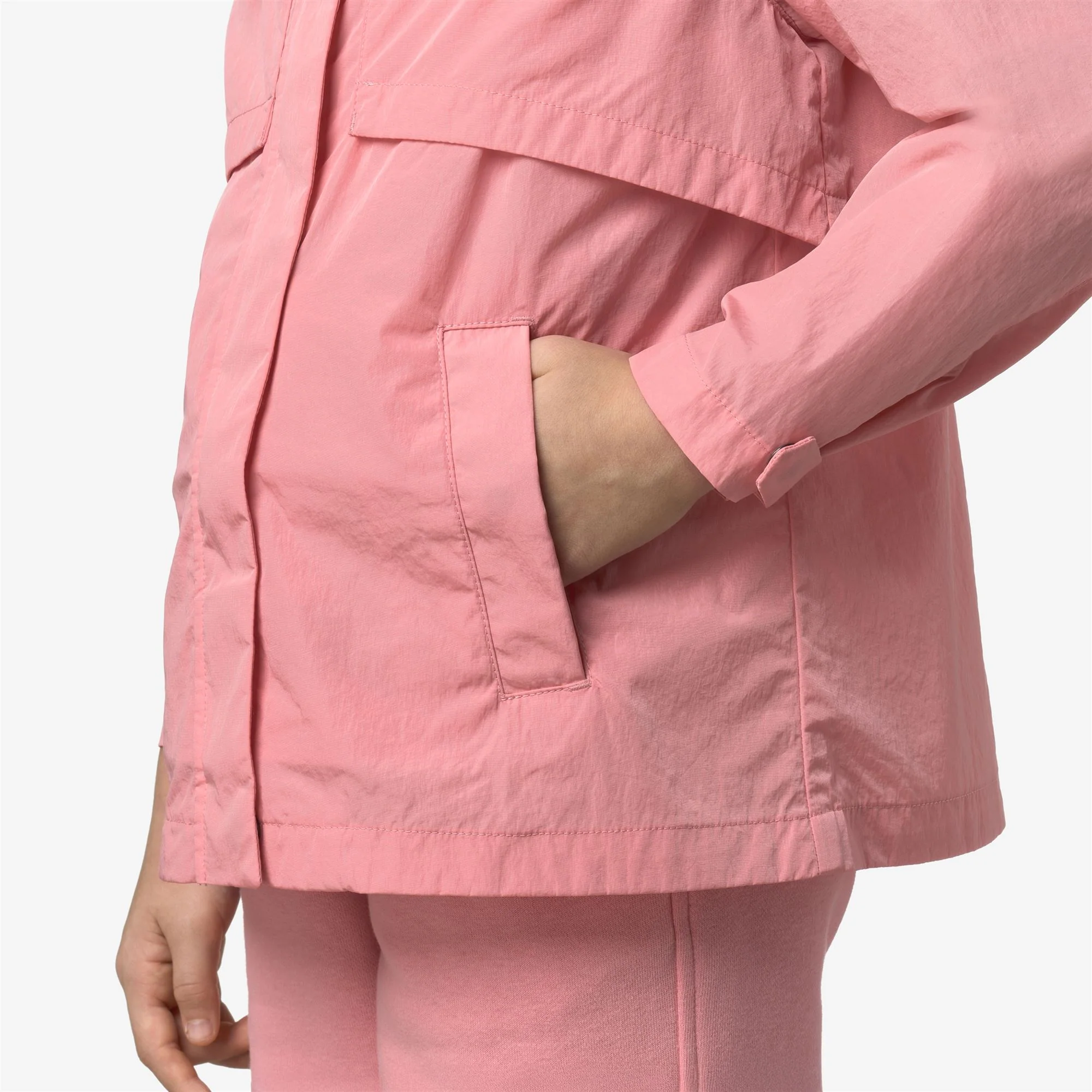 P. SOPHILE SATIN GLASS - Jackets - Short - Girl - PINK GERANIUM - Image 2
