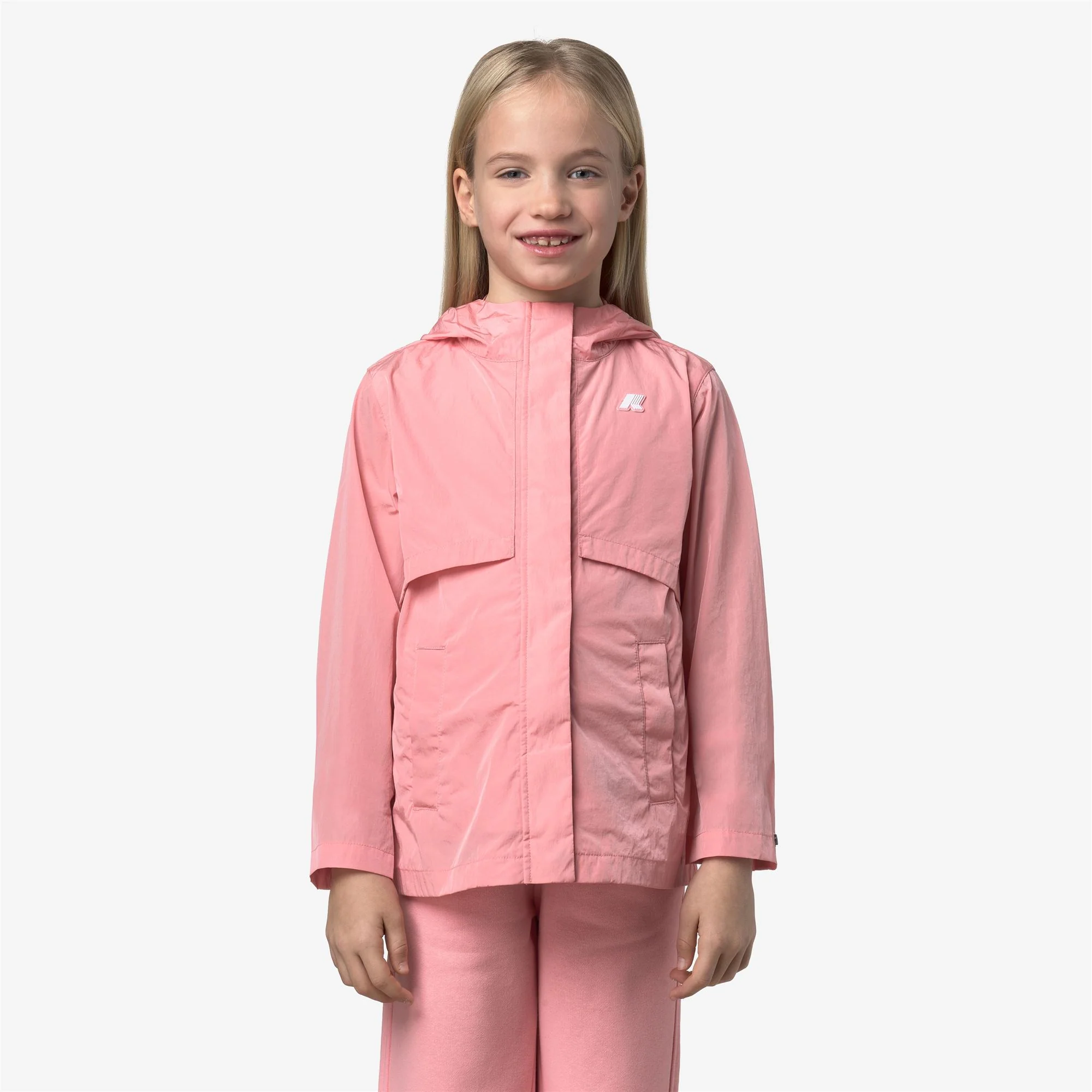 P. SOPHILE SATIN GLASS - Jackets - Short - Girl - PINK GERANIUM - Image 3