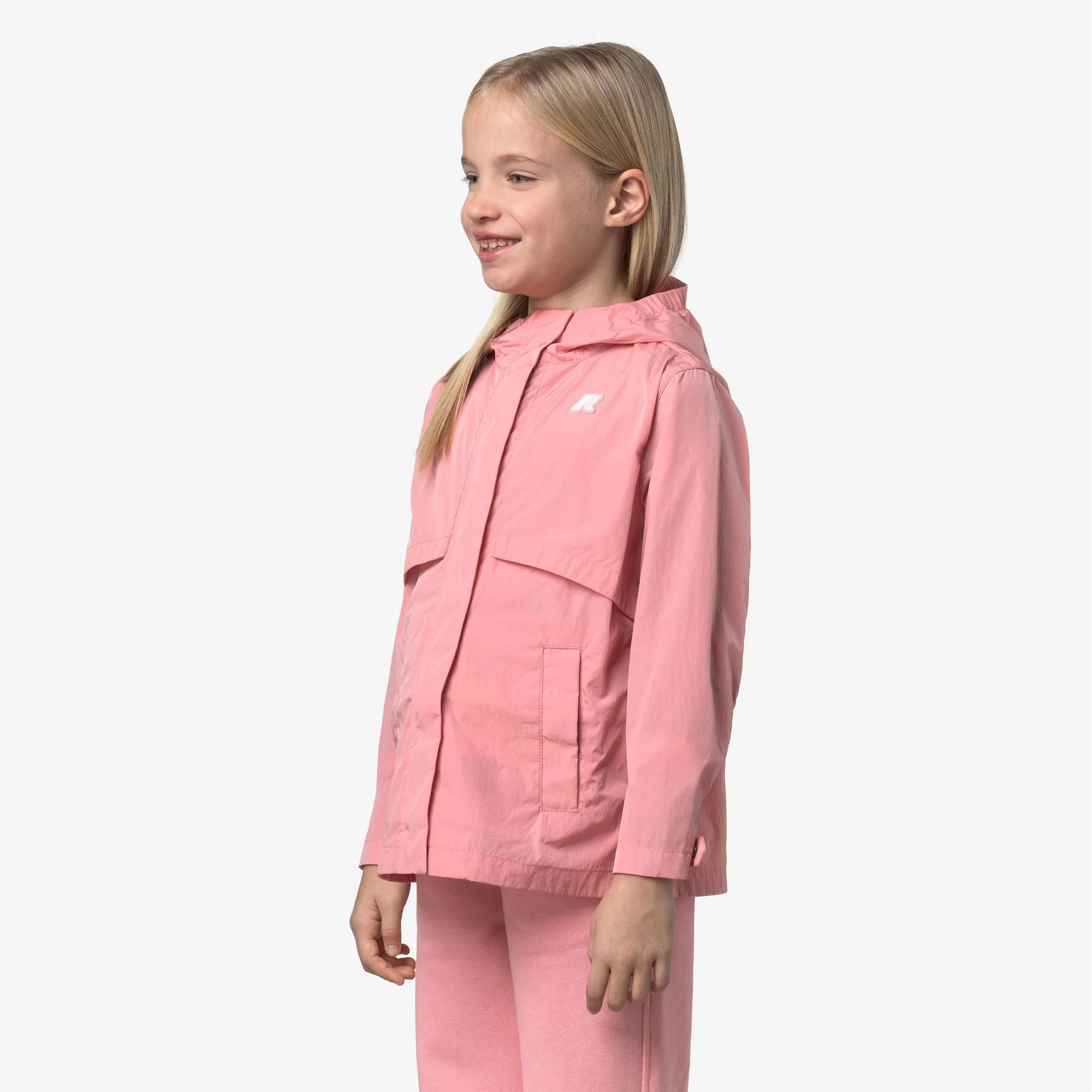 P. SOPHILE SATIN GLASS - Jackets - Short - Girl - PINK GERANIUM - Image 4