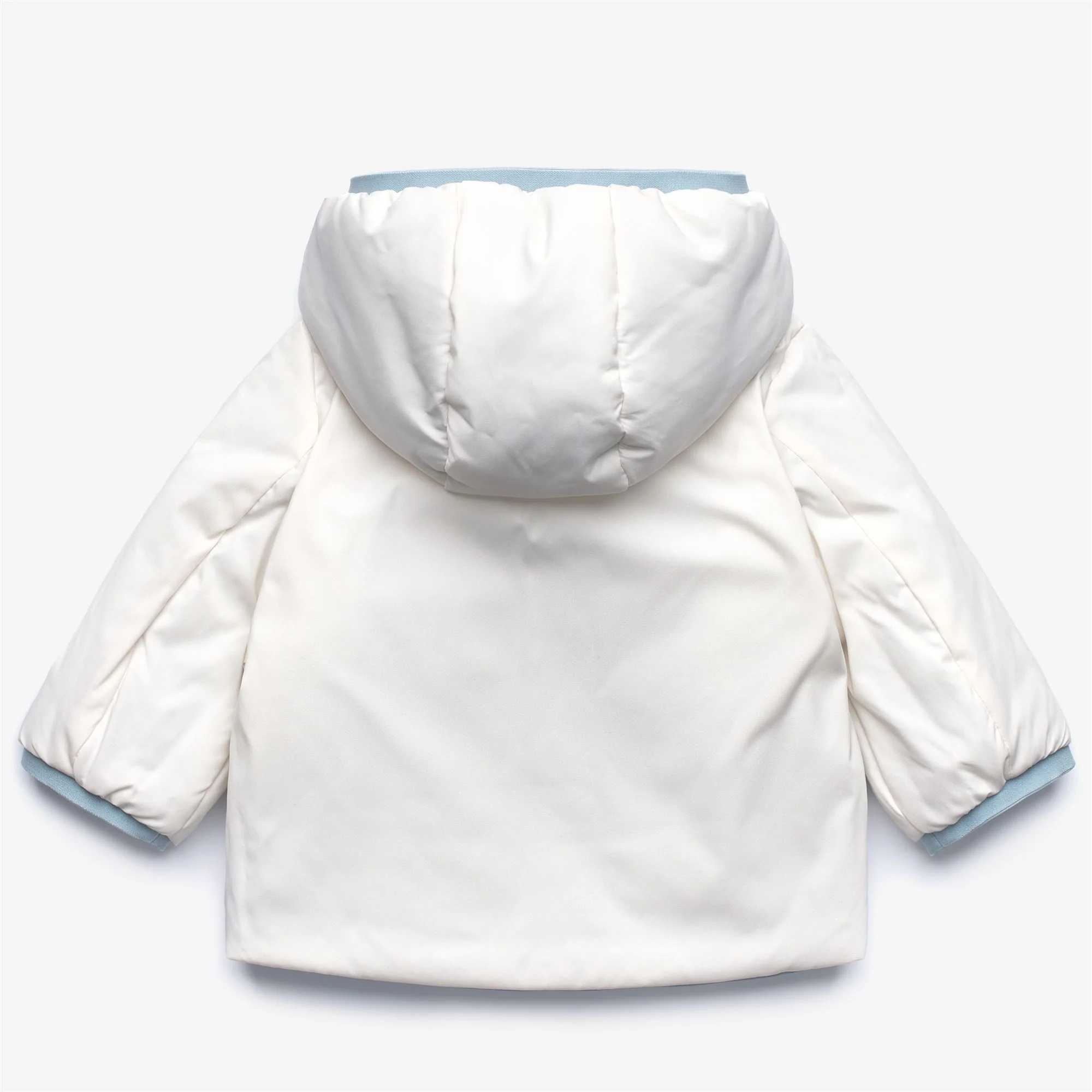 E. JACK ST WARM REVERSIBLE - Jackets - Short - Kid unisex - BLUE AVIO-WHITE GARDENIA - Image 4