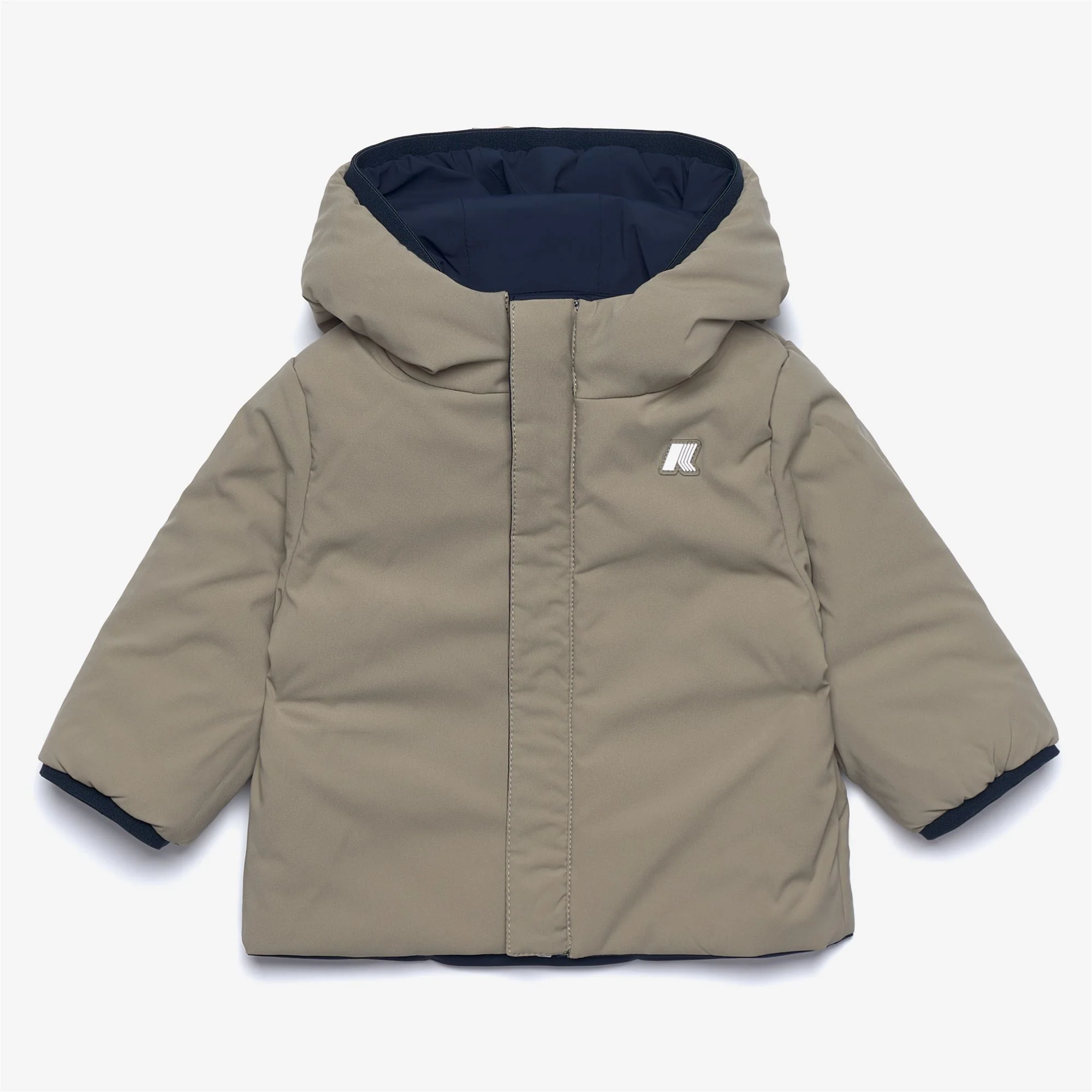 E. JACK ST WARM REVERSIBLE - Jackets - Short - Kid unisex - BLUE DEPTH-GREEN OAK - Image 3