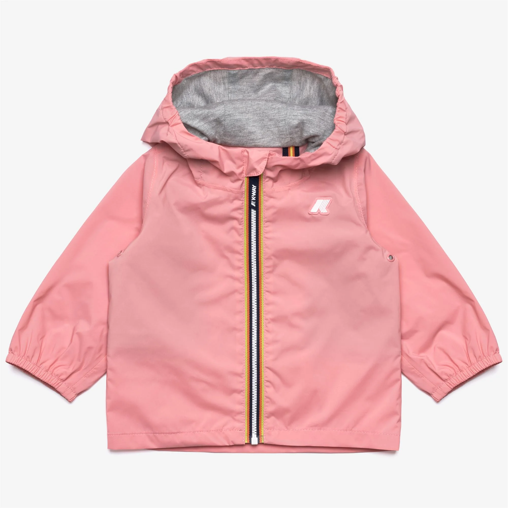 E. JACK STRETCH NYLON JERSEY - Jackets - Short - Kid unisex - PINK GERANIUM