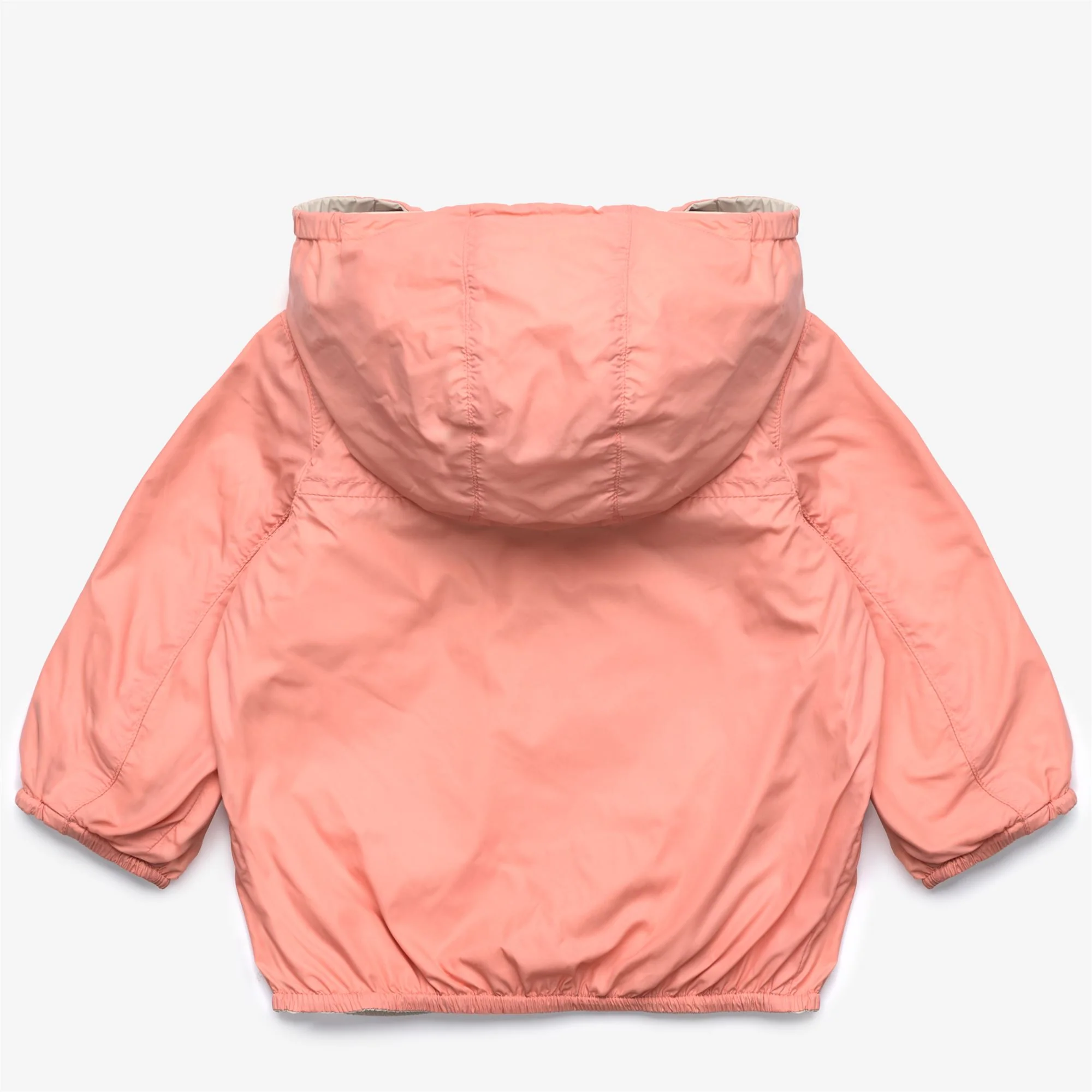 E. JAKE PLUS.2 REVERSIBLE - Jackets - Short - Kid unisex - BEIGE LT-PINK PAMPLEMOUSSE - Image 4