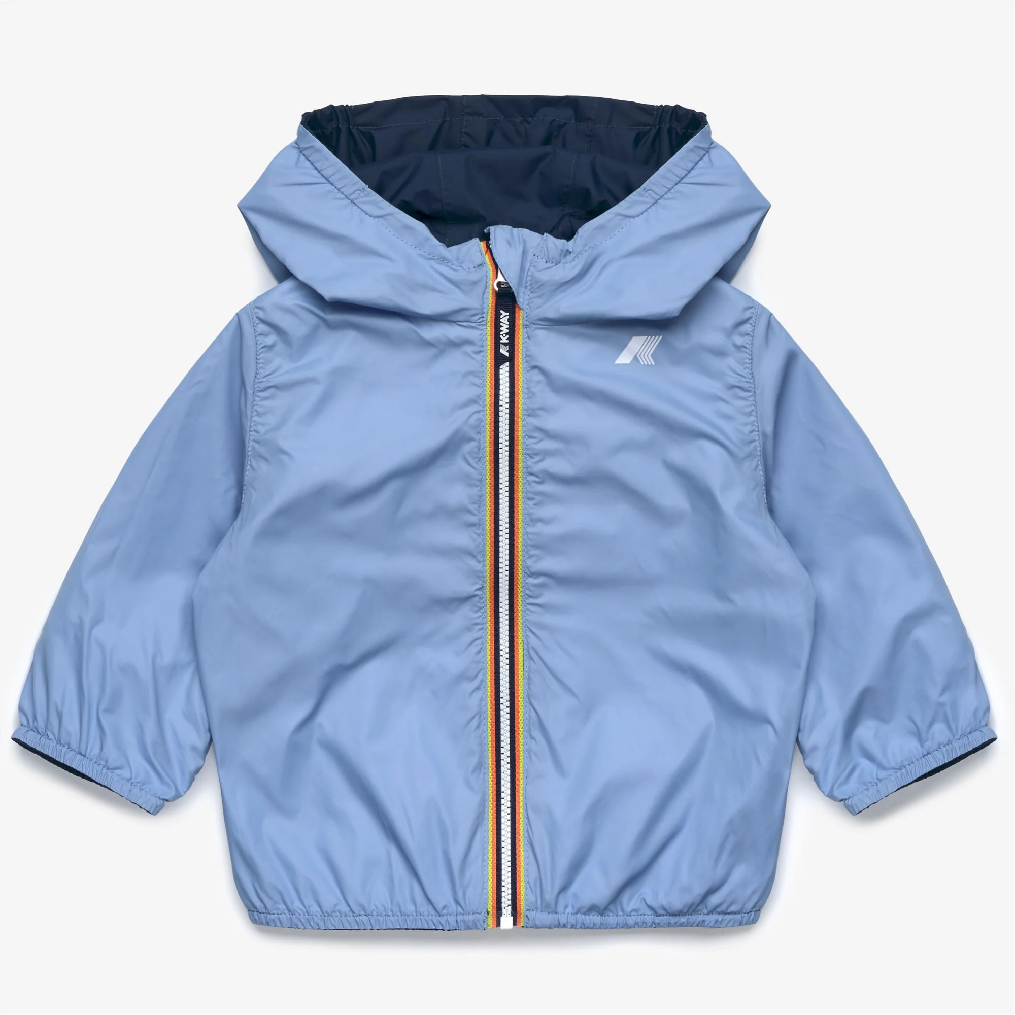 E. JAKE PLUS.2 REVERSIBLE - Jackets - Short - Kid unisex - BLUE INSIGNIA-BLUE CIELO - Image 3