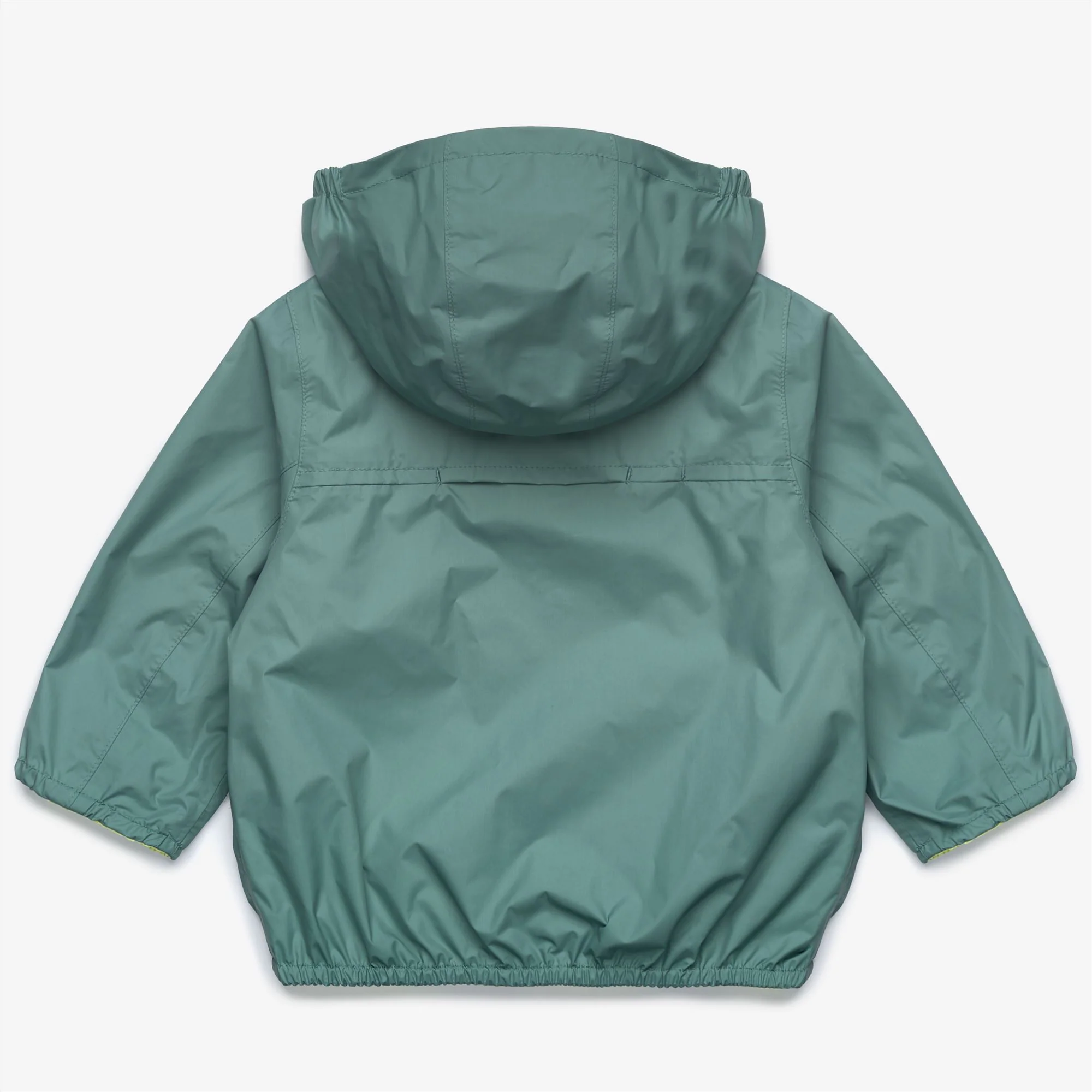 E. JAKE PLUS.2 REVERSIBLE - Jackets - Short - Kid unisex - GREEN MINE-YELLOW LIME - Image 2