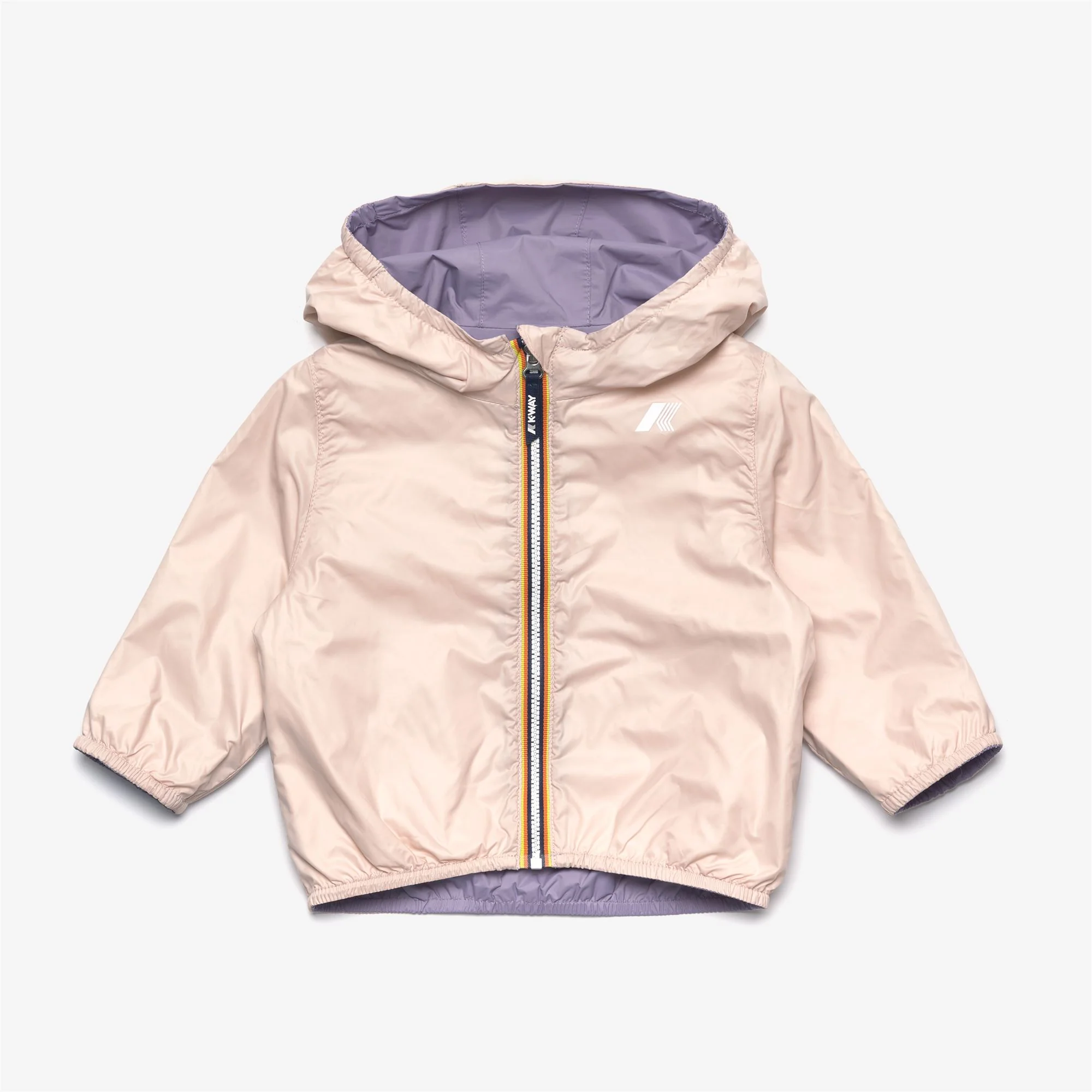 E. JAKE PLUS.2 REVERSIBLE - Jackets - Short - Kid unisex - VIOLET GLICINE-PINK GARDENIA - Image 3