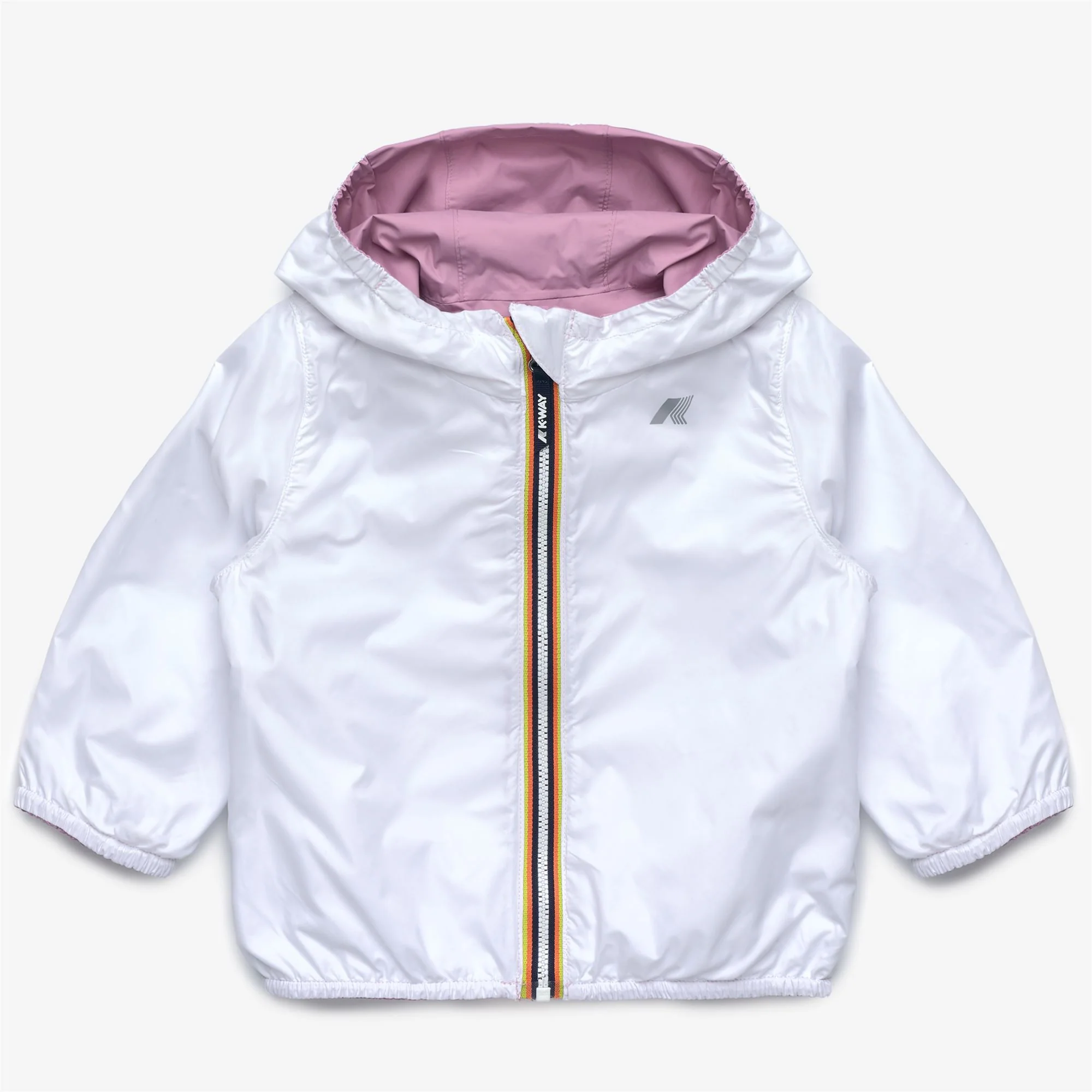E. JAKE PLUS.2 REVERSIBLE - Jackets - Short - Kid unisex - VIOLET GLICINE-WHITE - Image 3