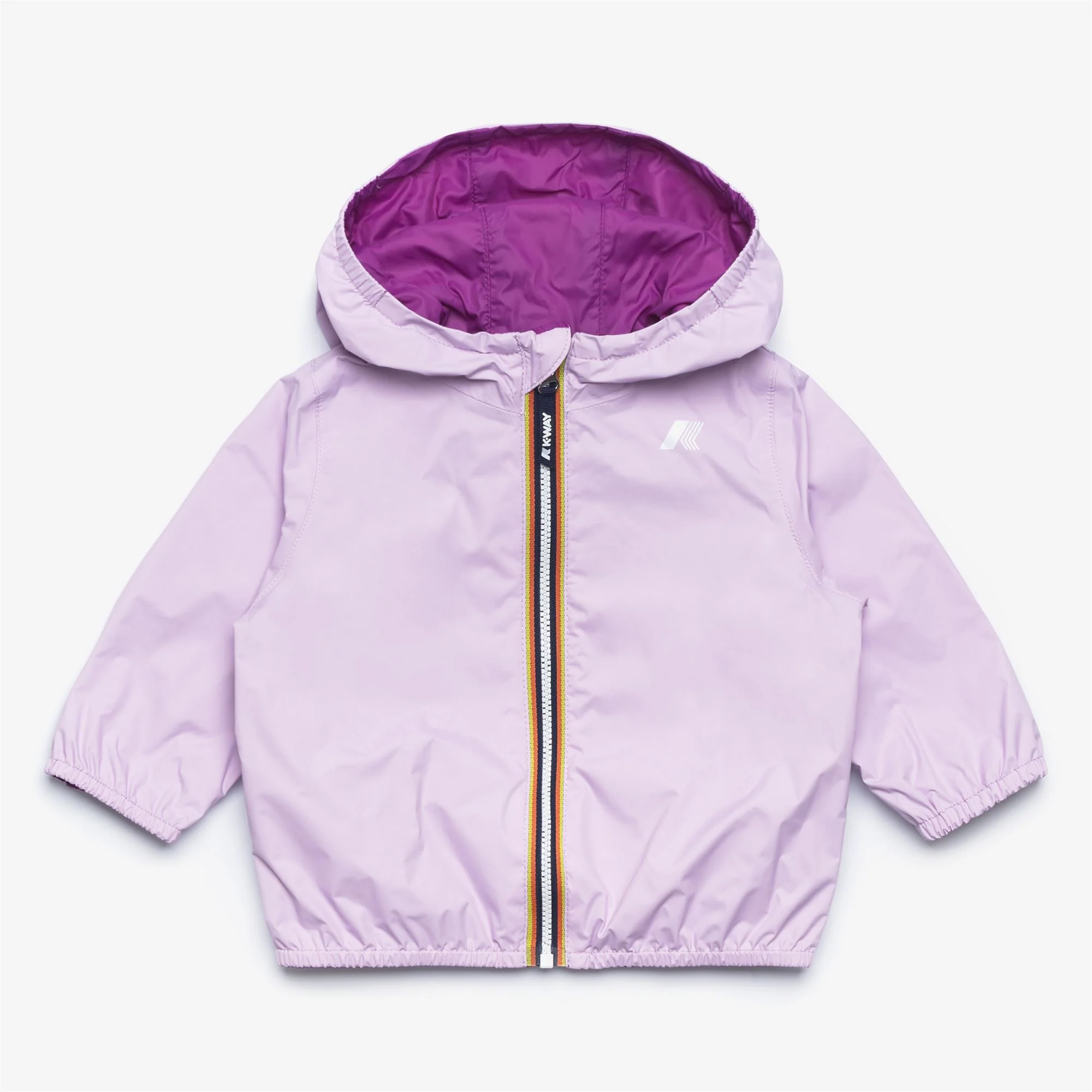 E. JAKE PLUS.2 REVERSIBLE - Jackets - Short - Kid unisex - VIOLET LT LILAC-VIOLET