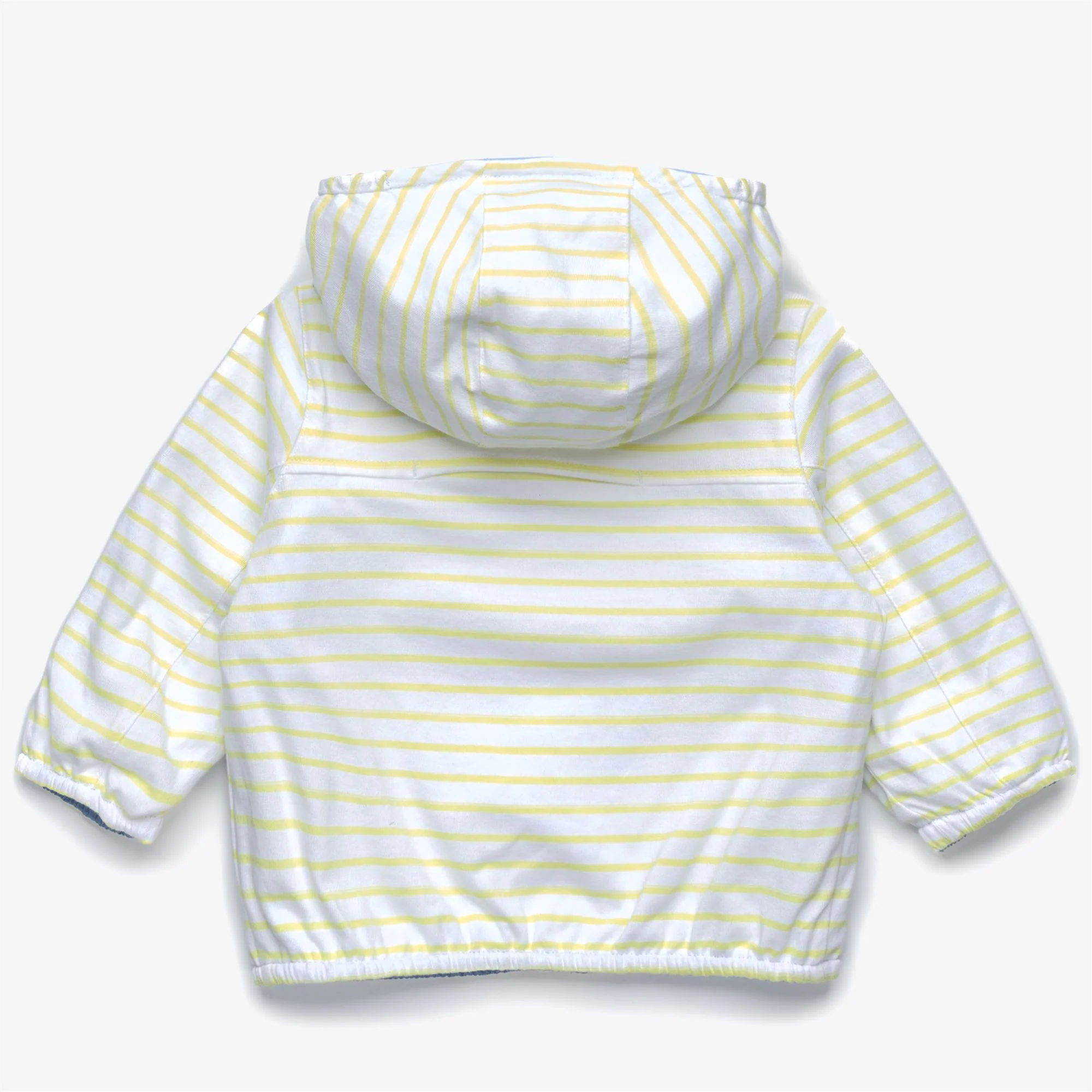 E. JAKE PLUS.2 JERSEY REVERSIBLE - Jackets - Short - Kid unisex - BLUE CIELO-WHITE-YELLOW LIME - Image 4