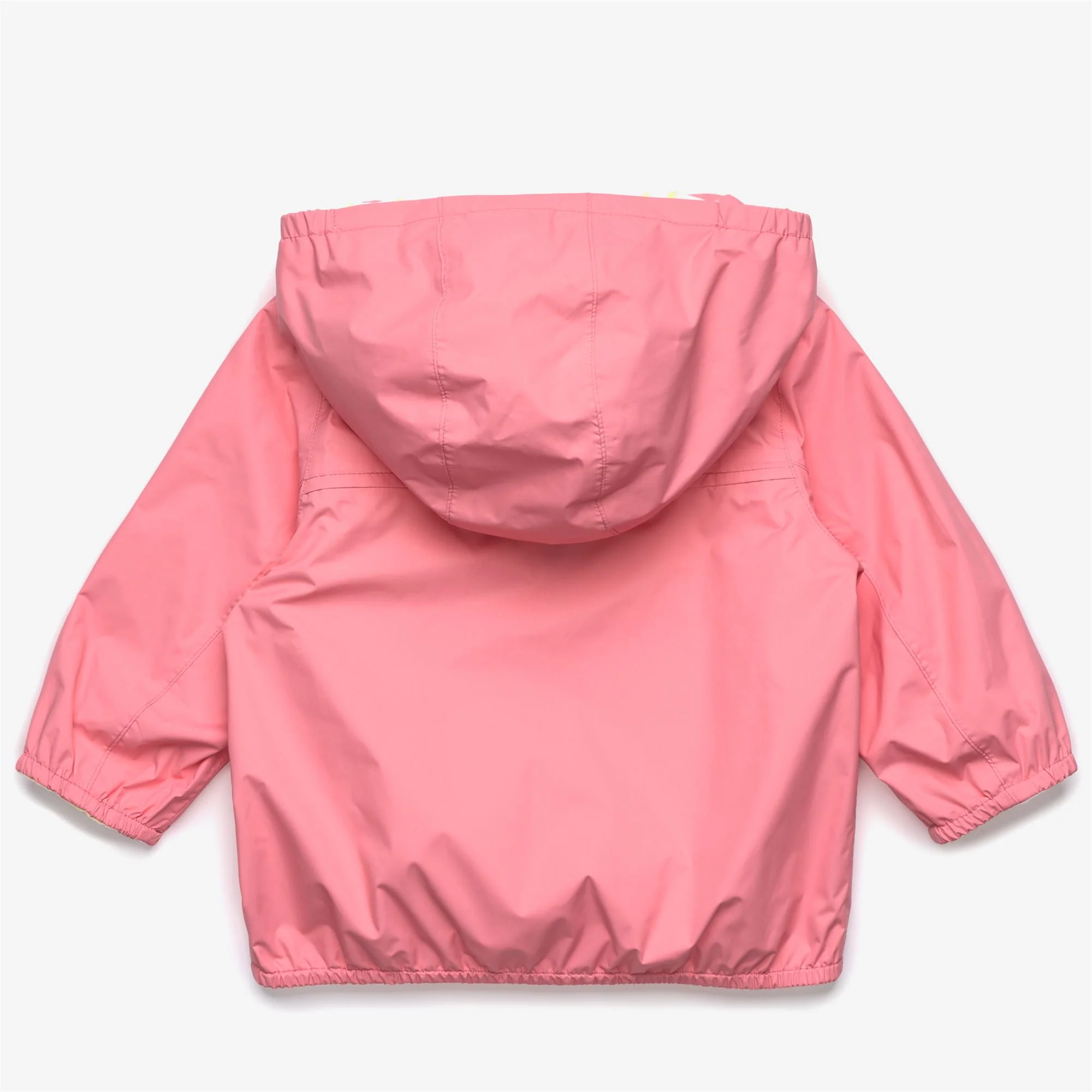 E. JAKE PLUS.2 JERSEY REVERSIBLE - Jackets - Short - Kid unisex - PINK GERANIUM-WHITE-YELLOW LIME - Image 2