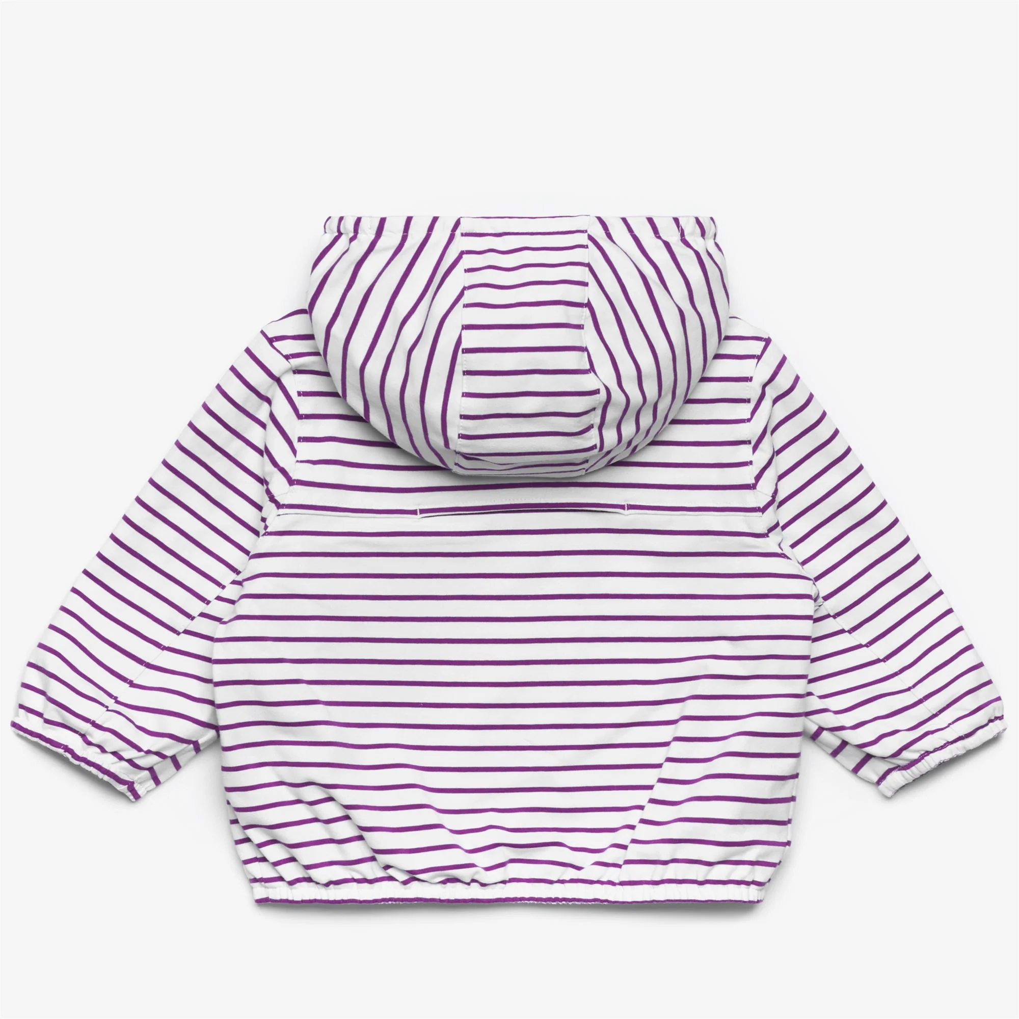 E. JAKE PLUS.2 JERSEY REVERSIBLE - Jackets - Short - Kid unisex - VIOLET LT LILAC-WHITE-VIOLET - Image 4