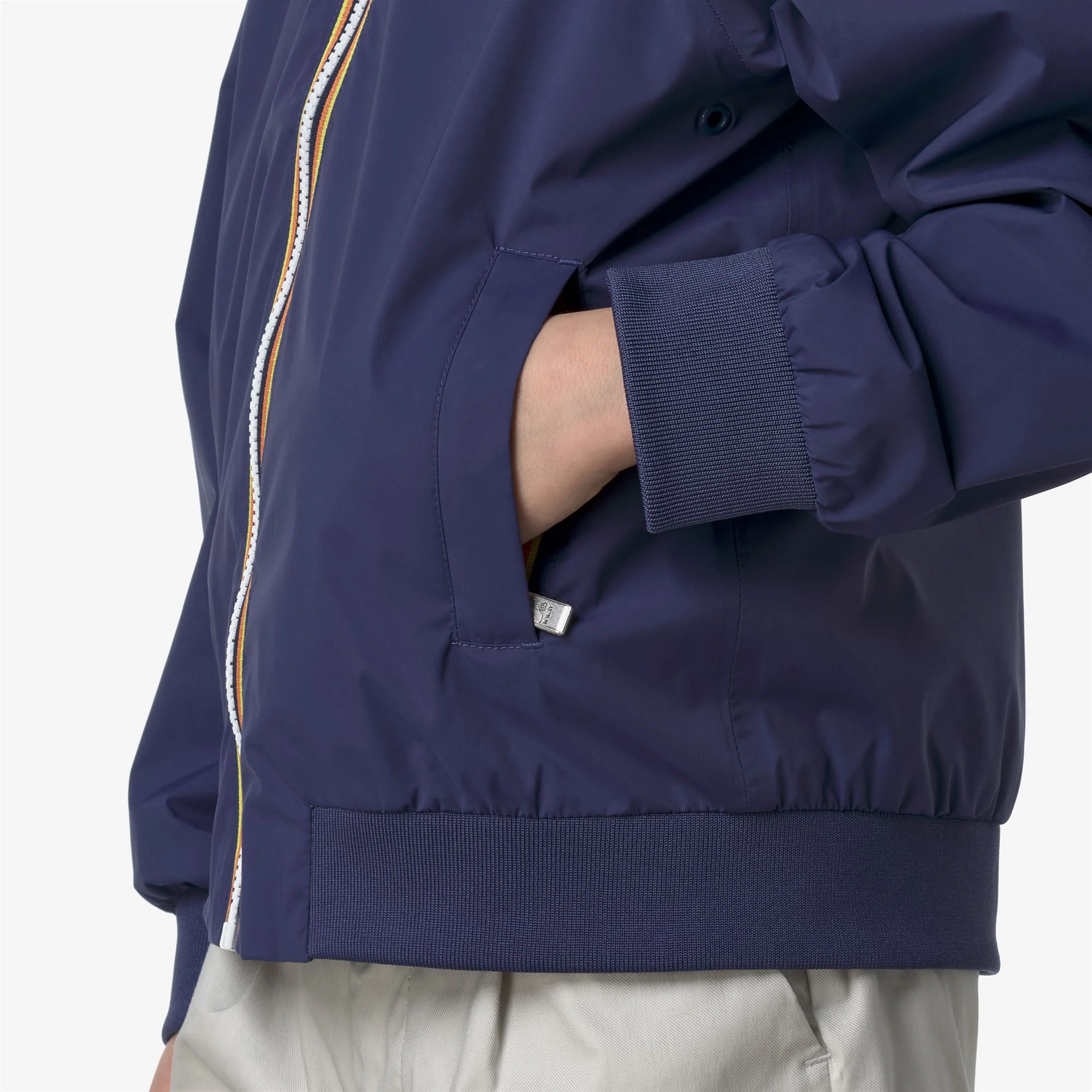 P. AORELIAN STRETCH  NYLON JERSEY - Jackets - Mid - Kid unisex - BLUE DEEP COBALT - Image 2