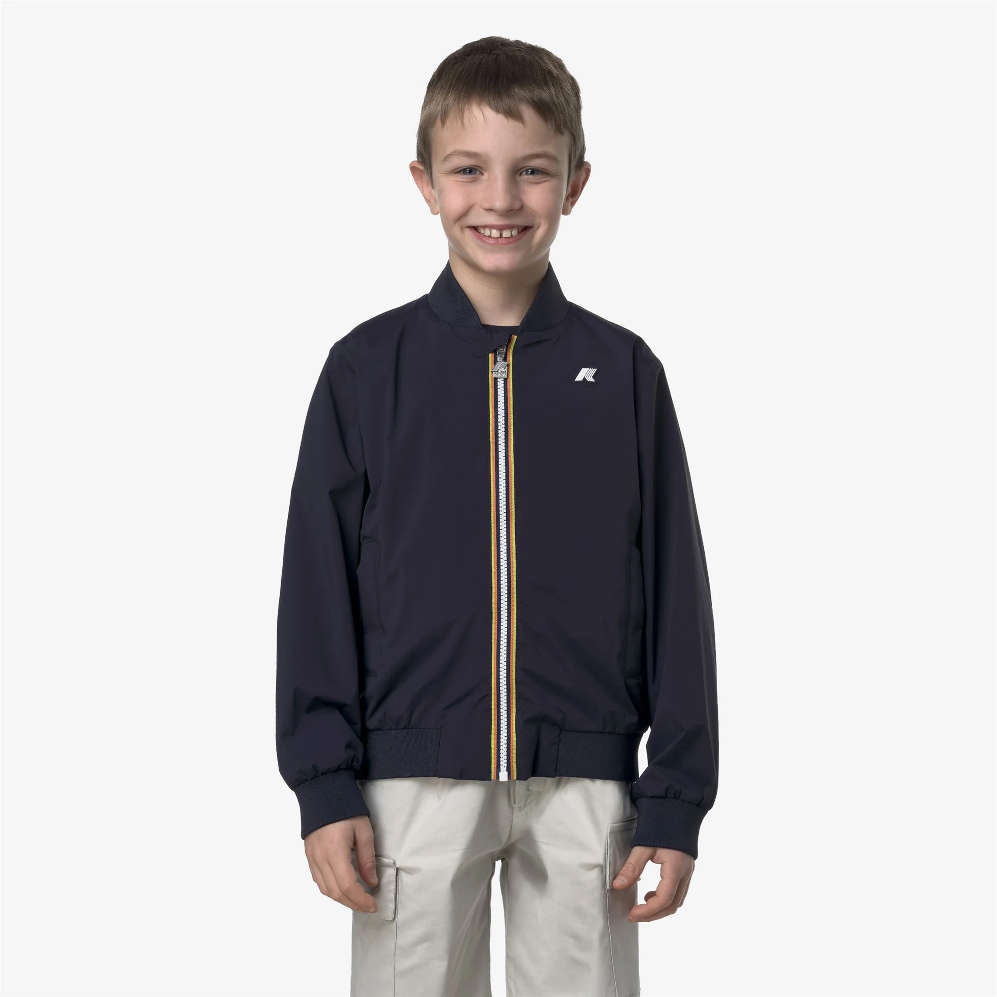 P. AORELIAN STRETCH  NYLON JERSEY - Jackets - Mid - Kid unisex - BLUE DEPTH - Image 3