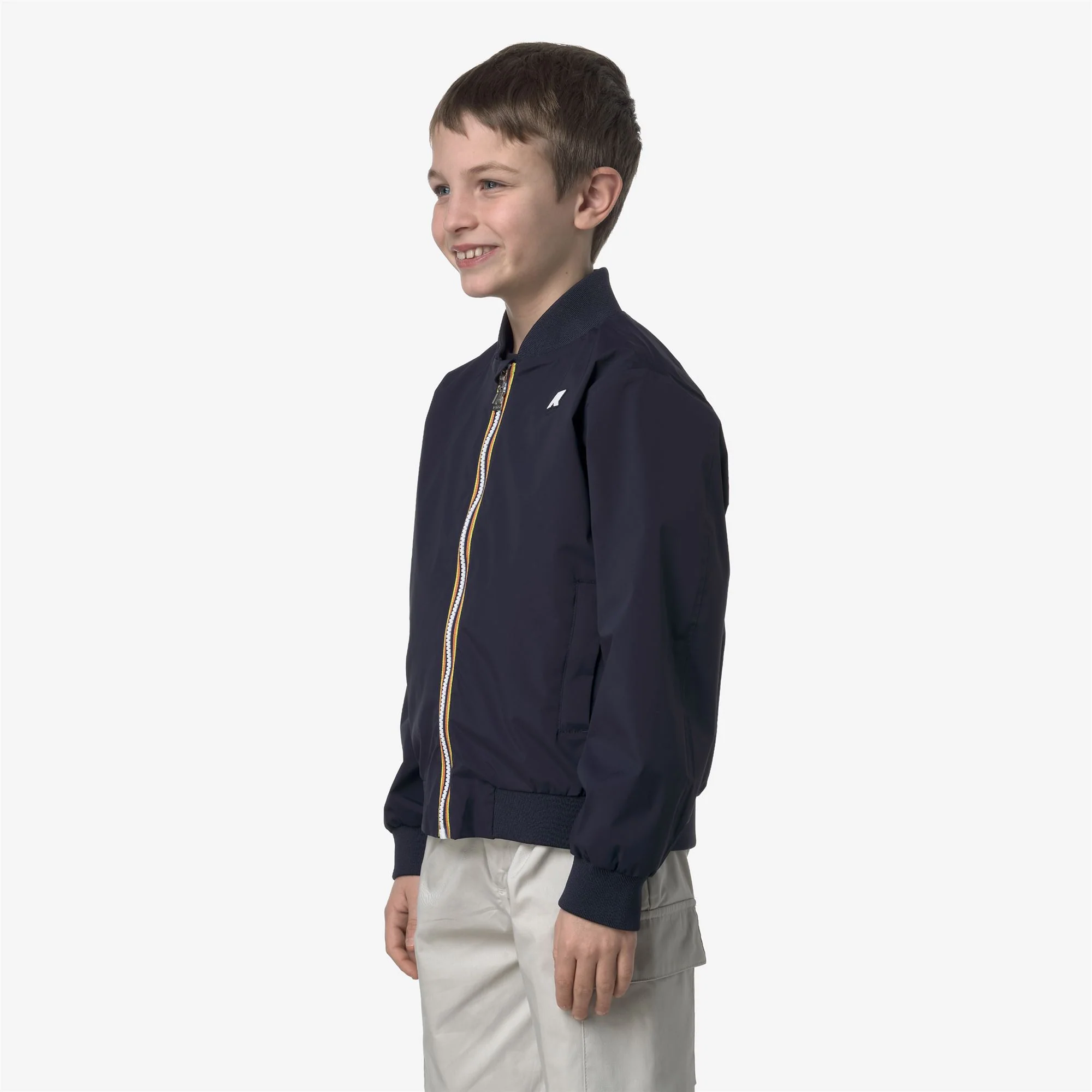 P. AORELIAN STRETCH  NYLON JERSEY - Jackets - Mid - Kid unisex - BLUE DEPTH - Image 4