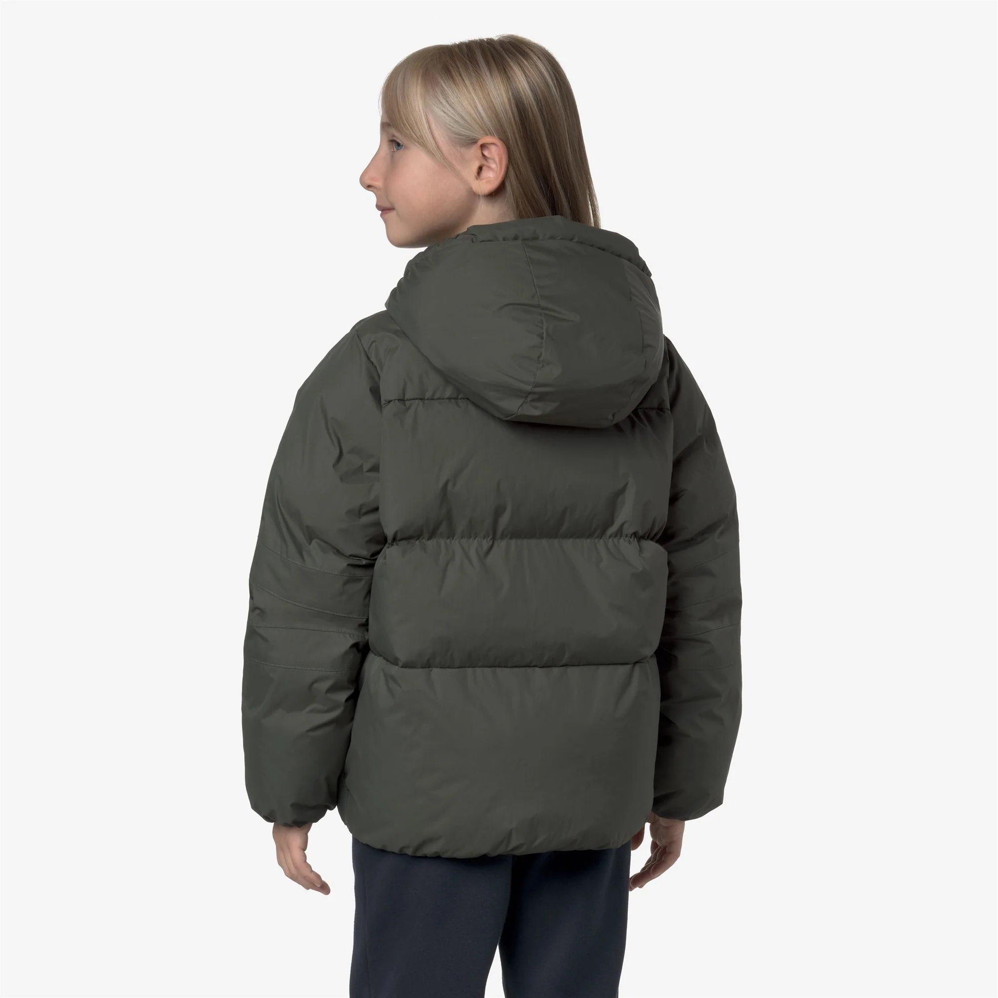 P. LE VRAI 4.0 AURELE HEAVY WARM - Jackets - Mid - Kid unisex - GREEN BLACKISH - Image 5