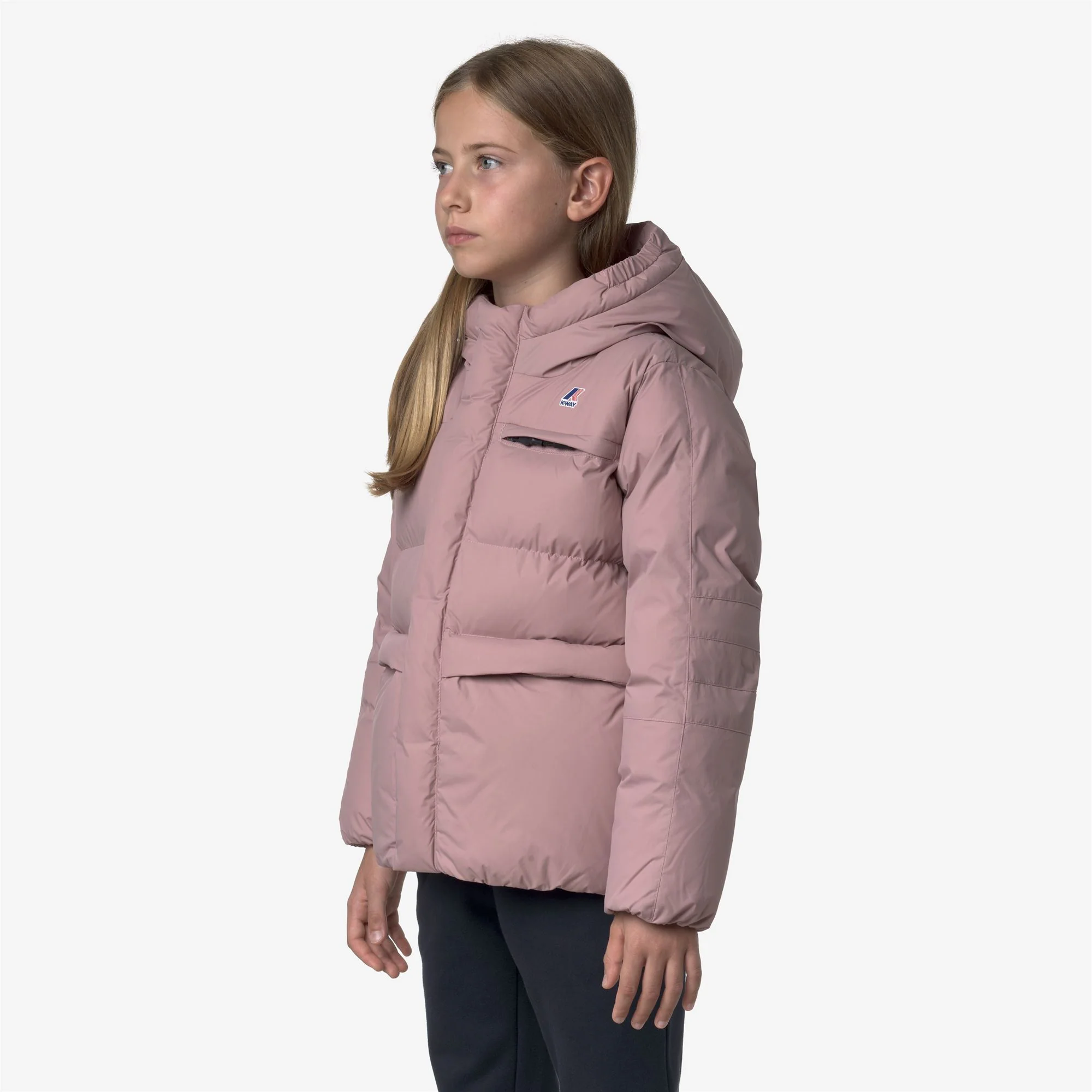 P. LE VRAI 4.0 AURELE HEAVY WARM - Jackets - Mid - Kid unisex - ROSE PINKISH - Image 4