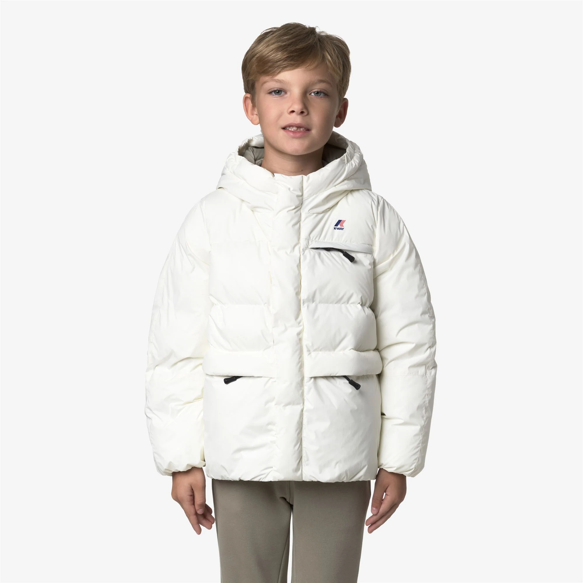 P. LE VRAI 4.0 AURELE HEAVY WARM - Jackets - Mid - Kid unisex - WHITE GARDENIA - Image 3