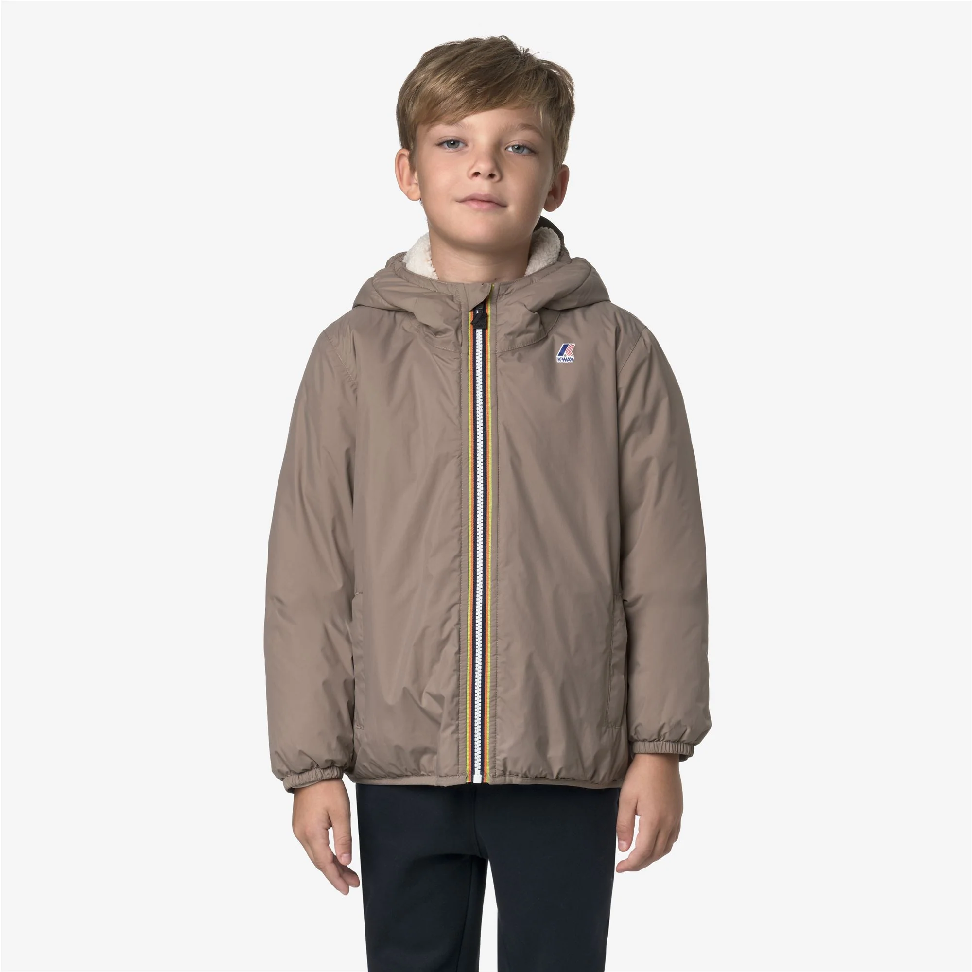 P. LE VRAI 4.0 CLAUDE ORSETTO - Jackets - Mid - Kid unisex - BEIGE TAUPE - Image 3
