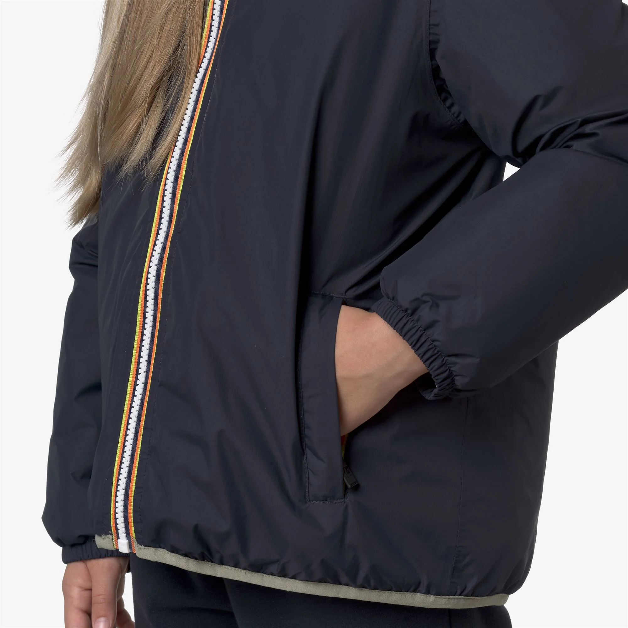 P. LE VRAI 4.0 CLAUDE ORSETTO - Jackets - Mid - Kid unisex - BLUE DEPTH-GREEN OAK - Image 2