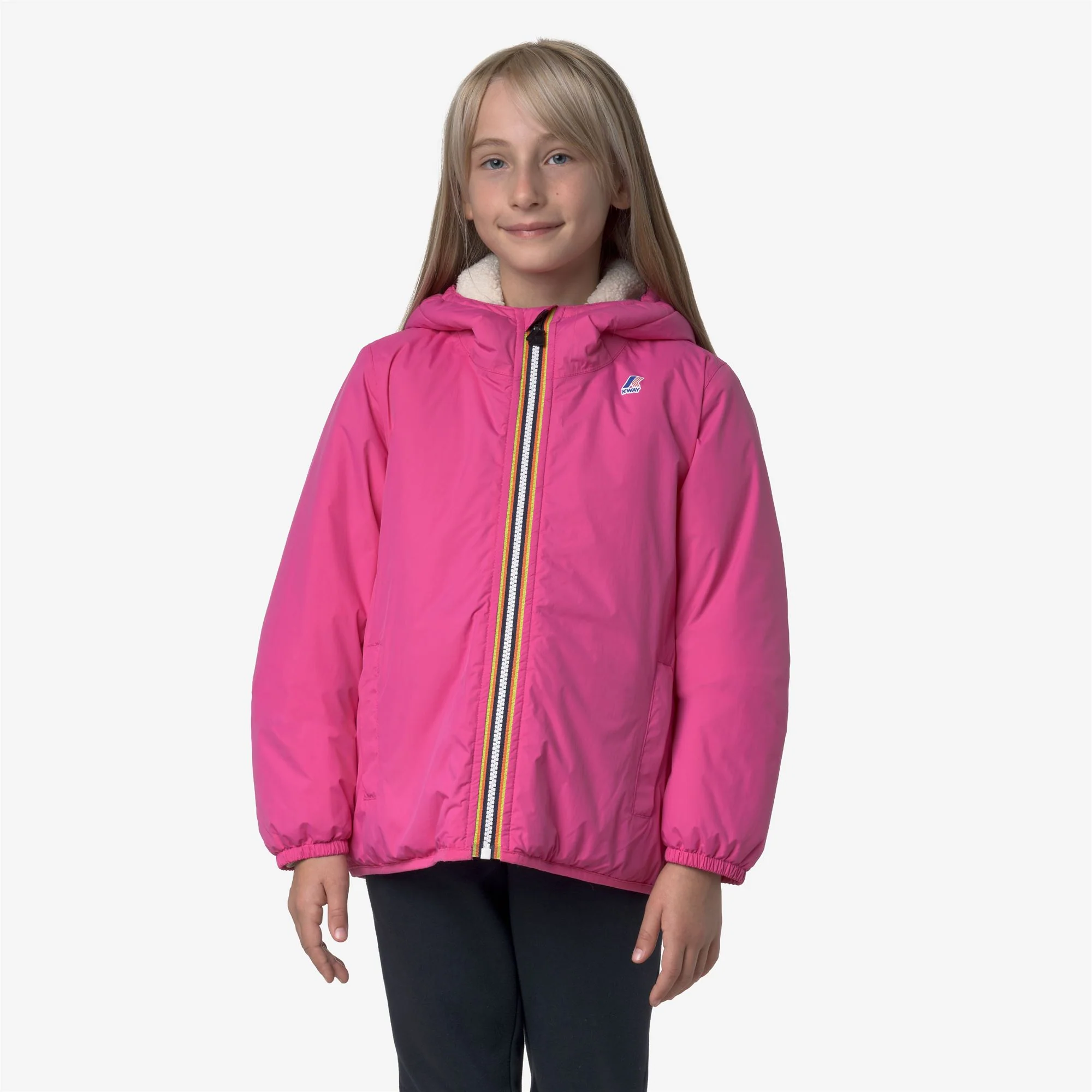 P. LE VRAI 4.0 CLAUDE ORSETTO - Jackets - Mid - Kid unisex - FUCHSIA MAGENTA - Image 3