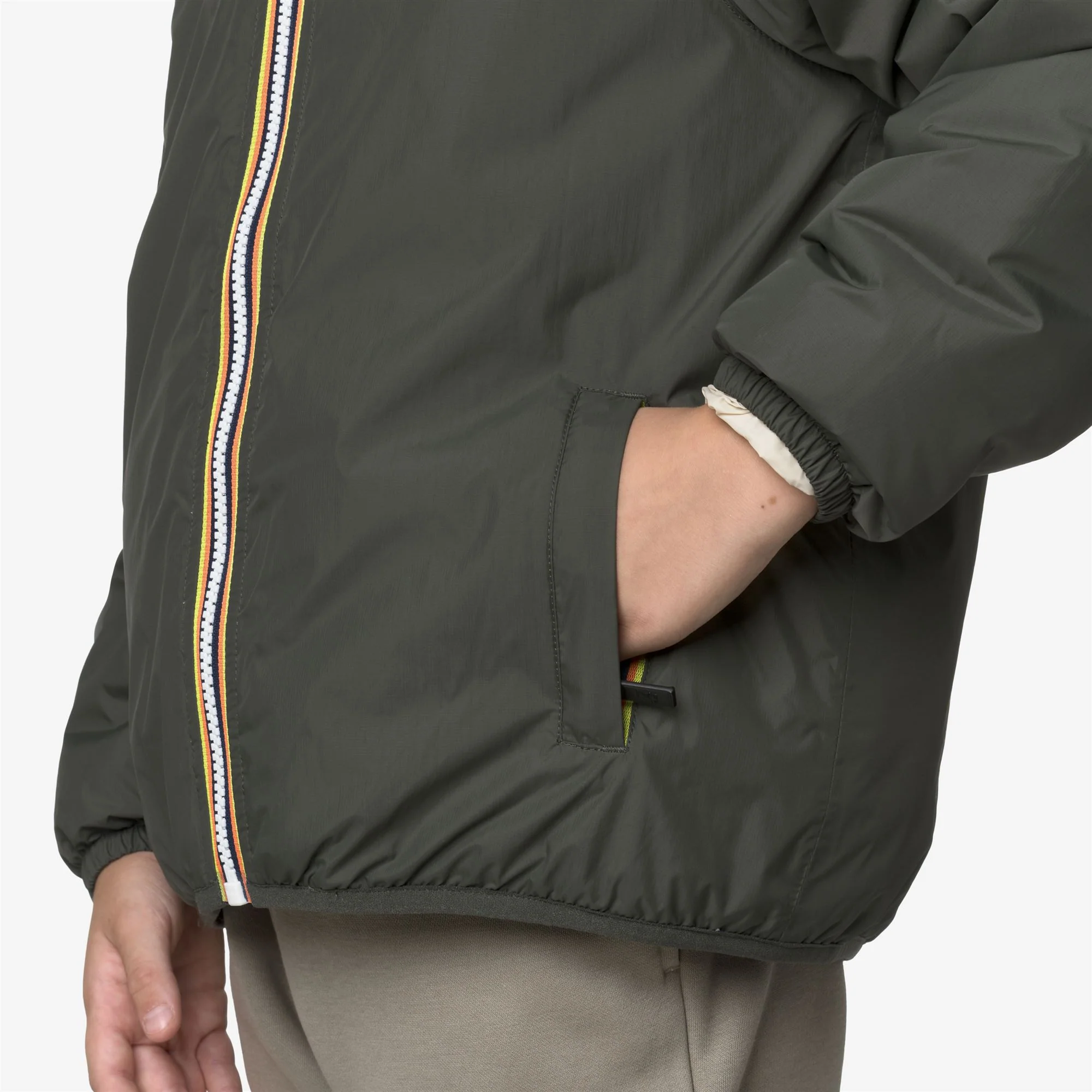 P. LE VRAI 4.0 CLAUDE ORSETTO - Jackets - Mid - Kid unisex - GREEN BLACKISH - Image 2