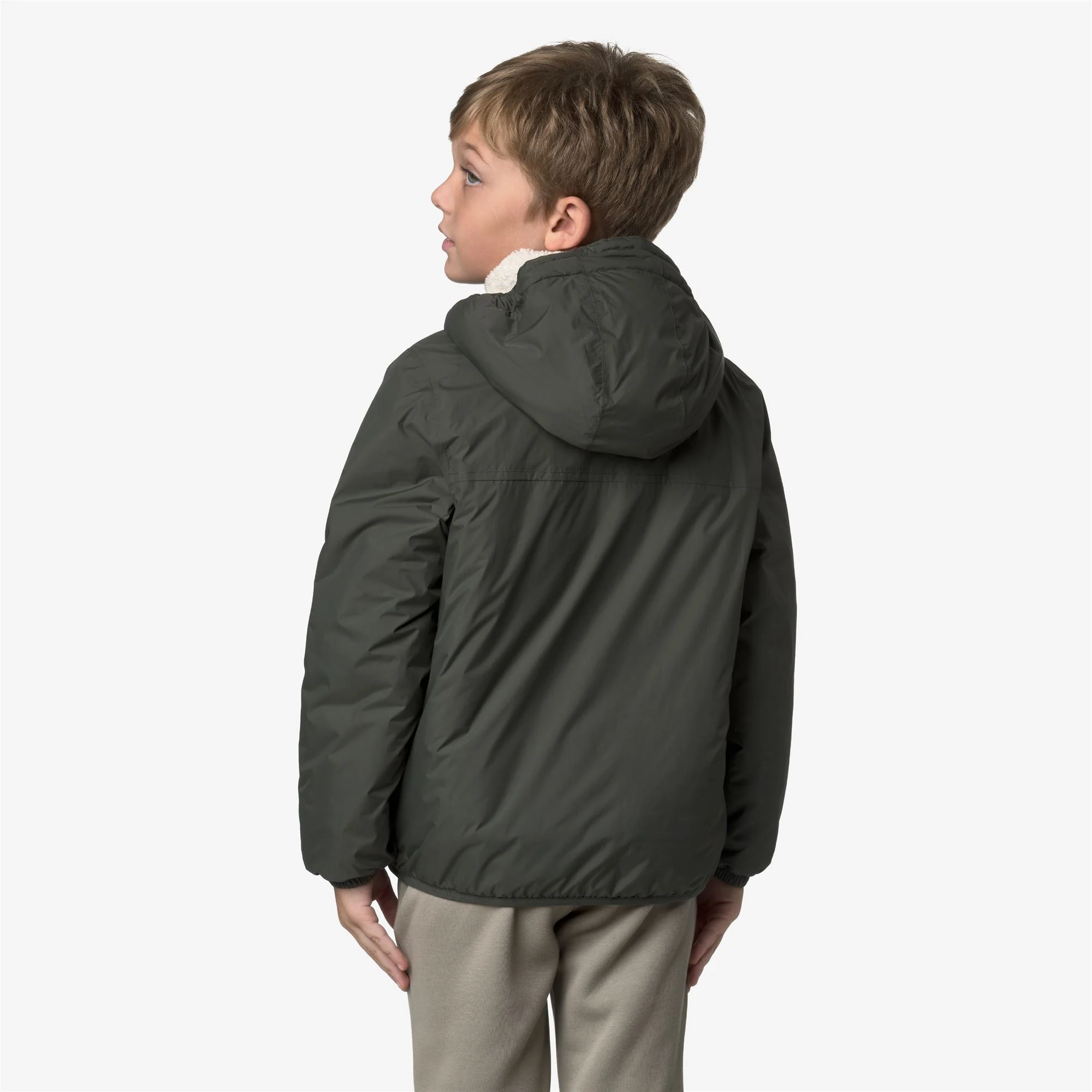 P. LE VRAI 4.0 CLAUDE ORSETTO - Jackets - Mid - Kid unisex - GREEN BLACKISH - Image 5