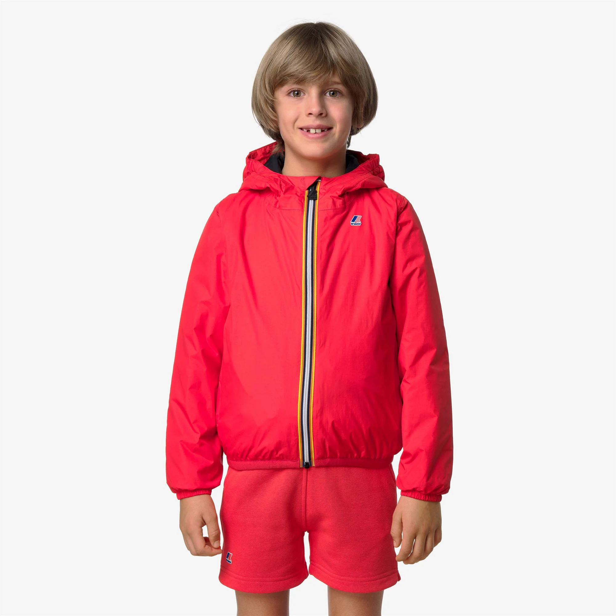 P. LE VRAI 4.0 CLAUDE WARM - Jackets - Mid - Kid unisex - RED POPPY - Image 4