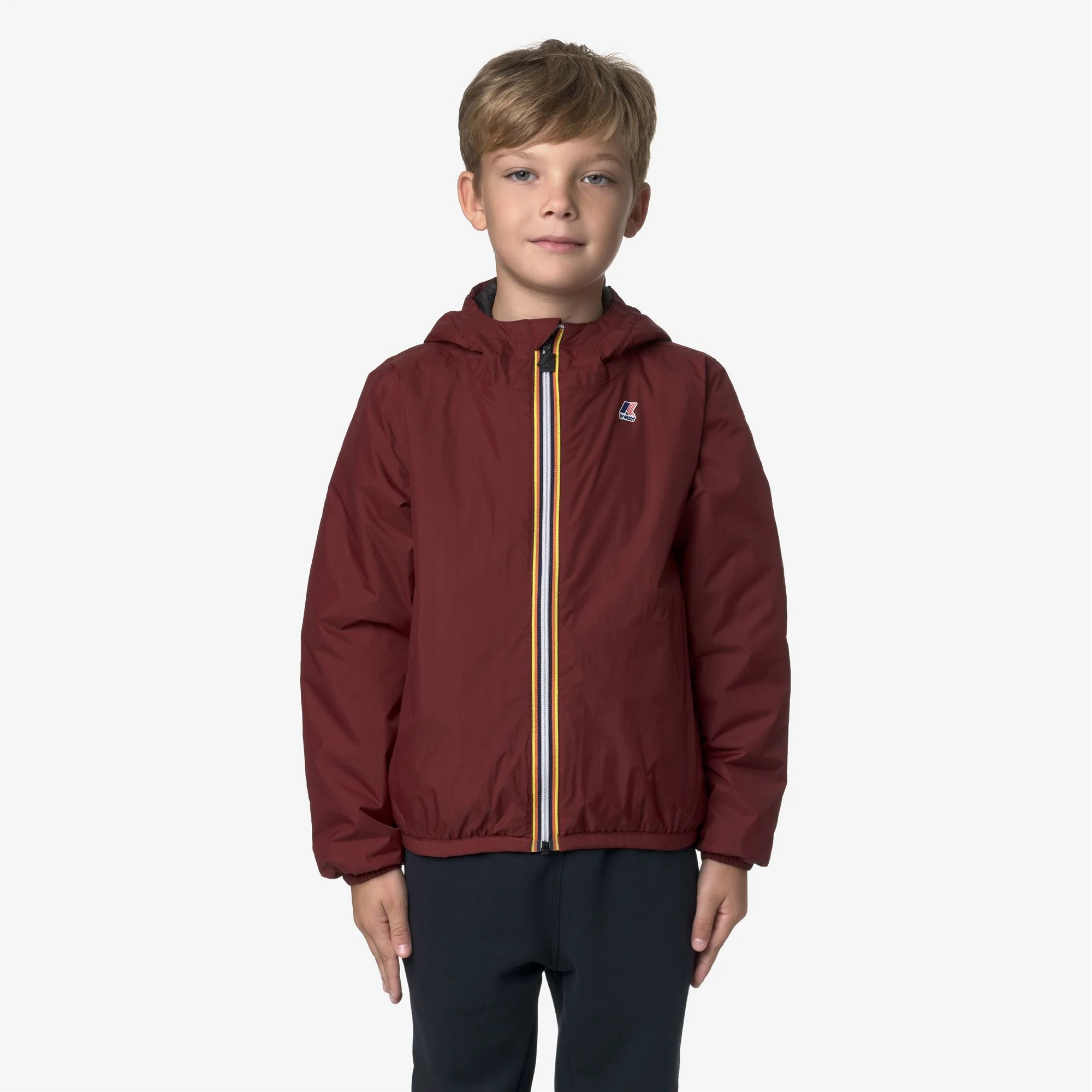 P. LE VRAI 4.0 CLAUDE WARM - Jackets - Mid - Kid unisex - RED SYRAH - Image 4