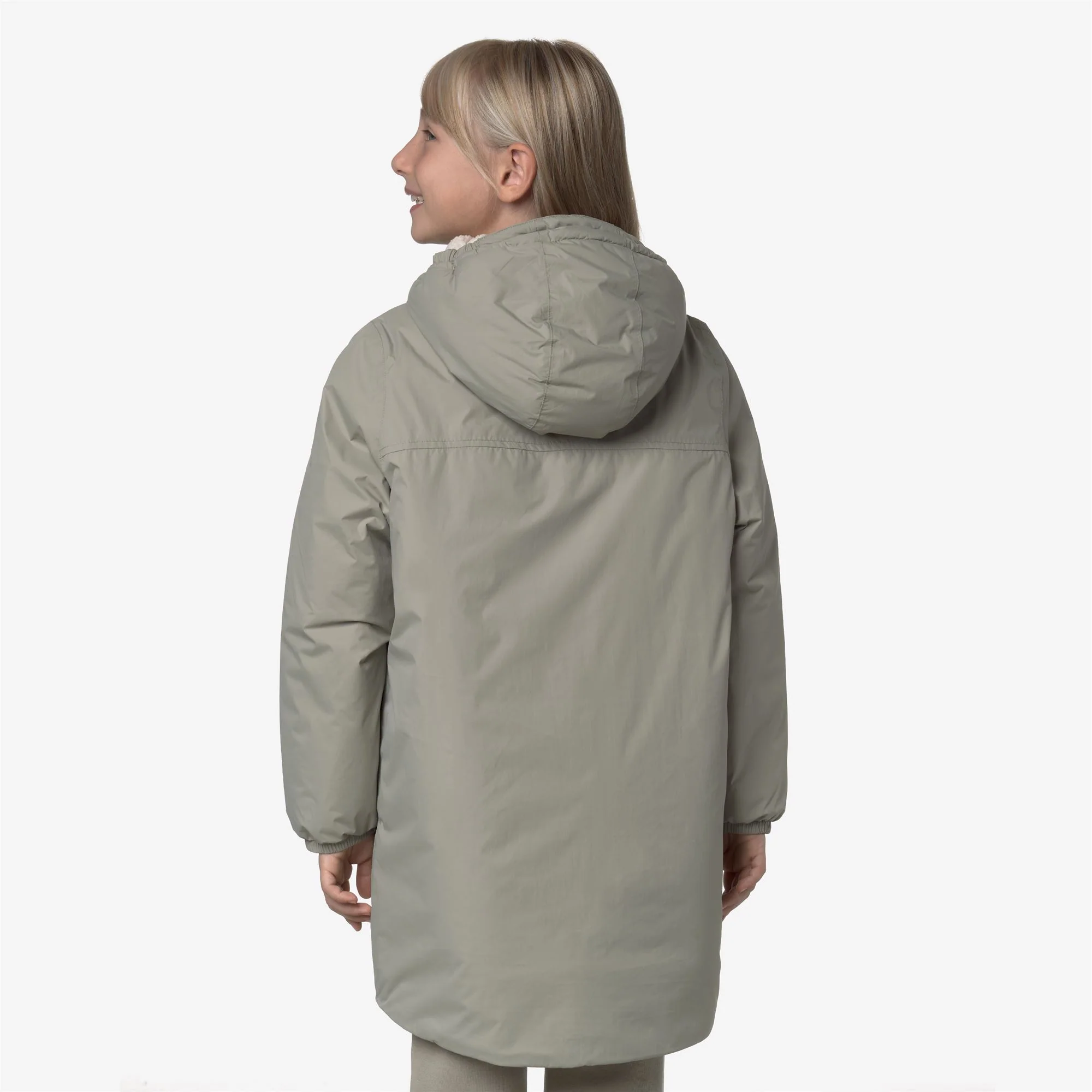 P. LE VRAI 4.0 EIFFEL ORSETTO - Jackets - 3/4 LENGTH - Kid unisex - GREEN OAK - Image 5