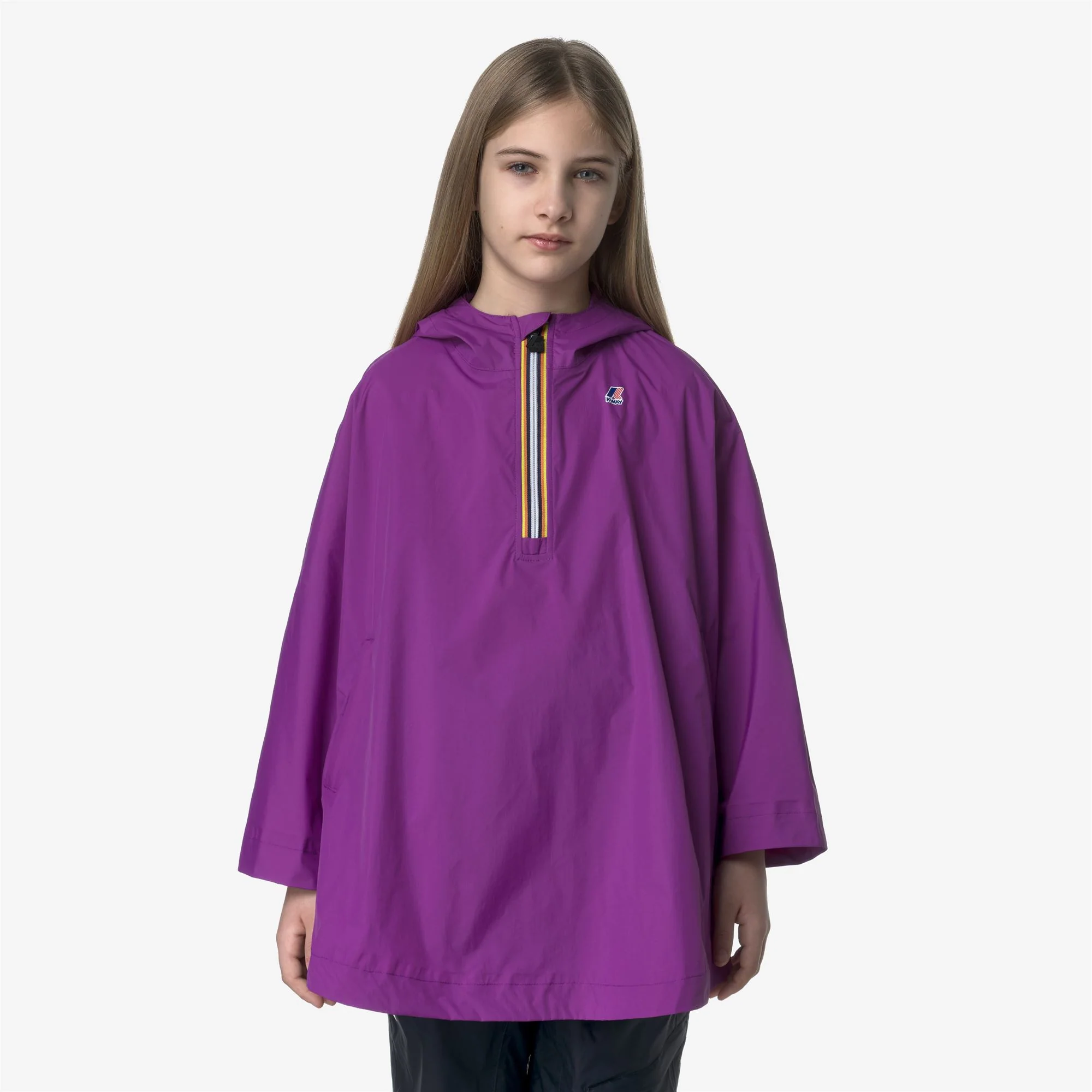 P. LE VRAI 4.0 MORGAN - Jackets - PONCHO - Kid unisex - VIOLET - Image 4