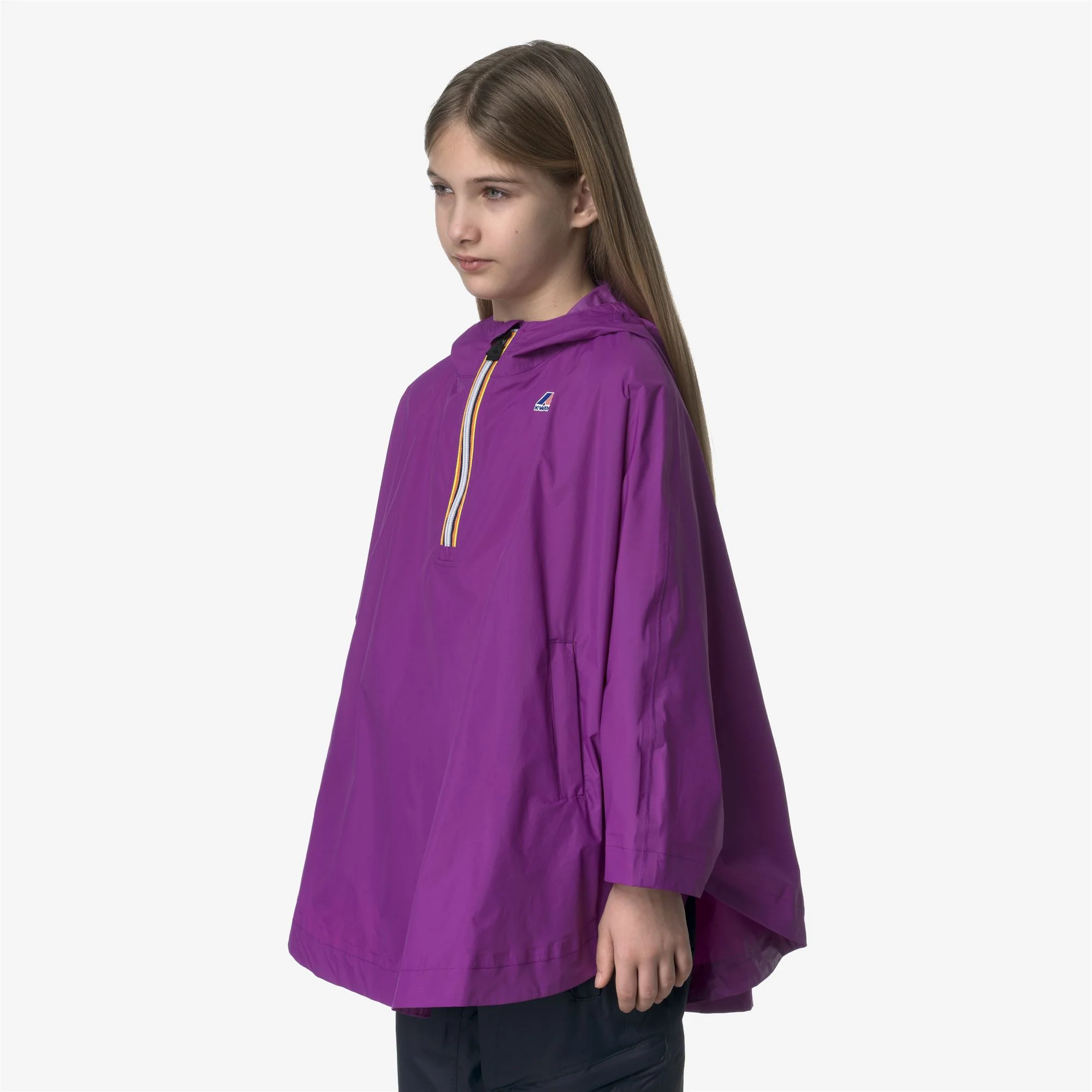 P. LE VRAI 4.0 MORGAN - Jackets - PONCHO - Kid unisex - VIOLET - Image 5
