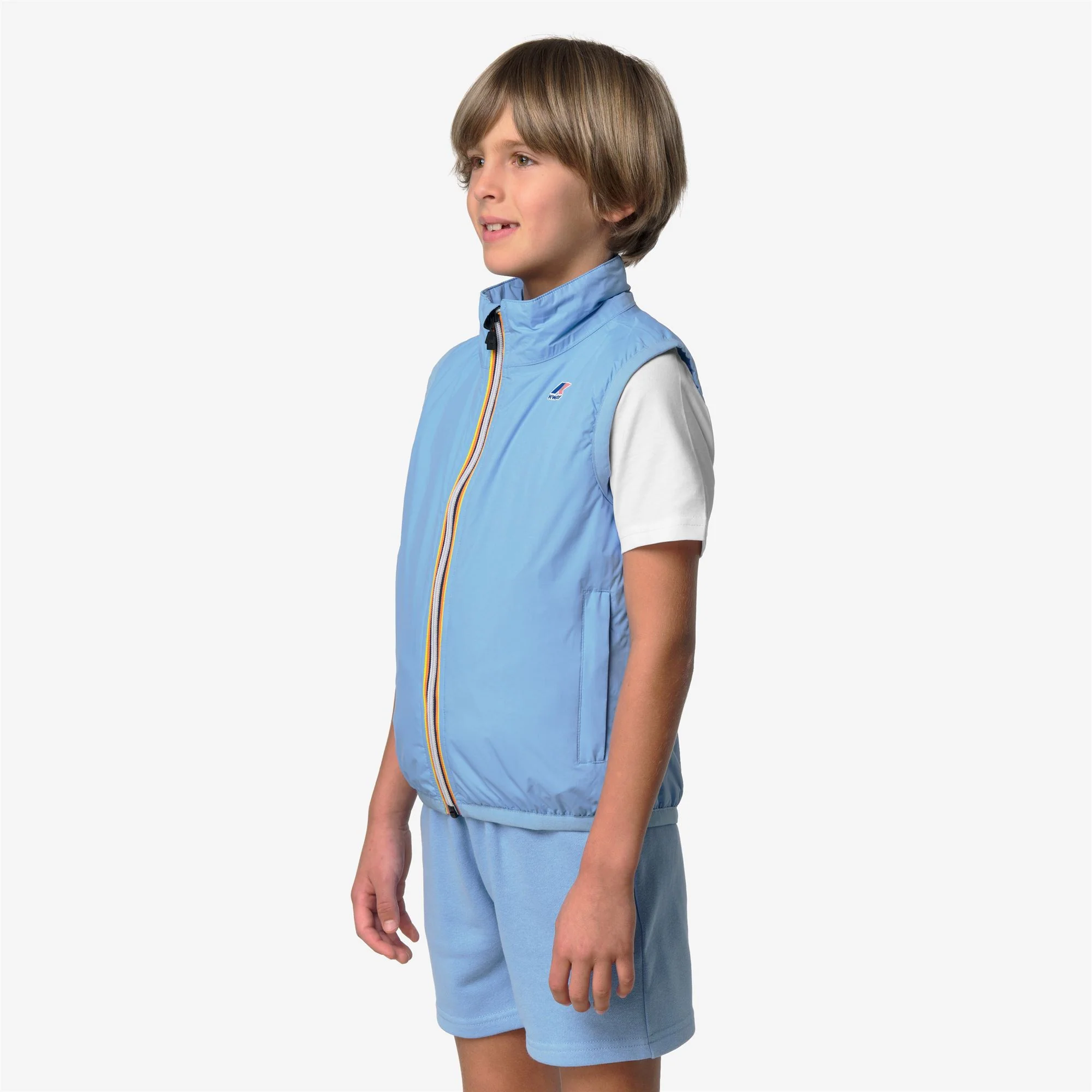 P. LE VRAI 4.0 ROULAND WARM - Jackets - Vest - Kid unisex - BLUE CIELO - Image 5