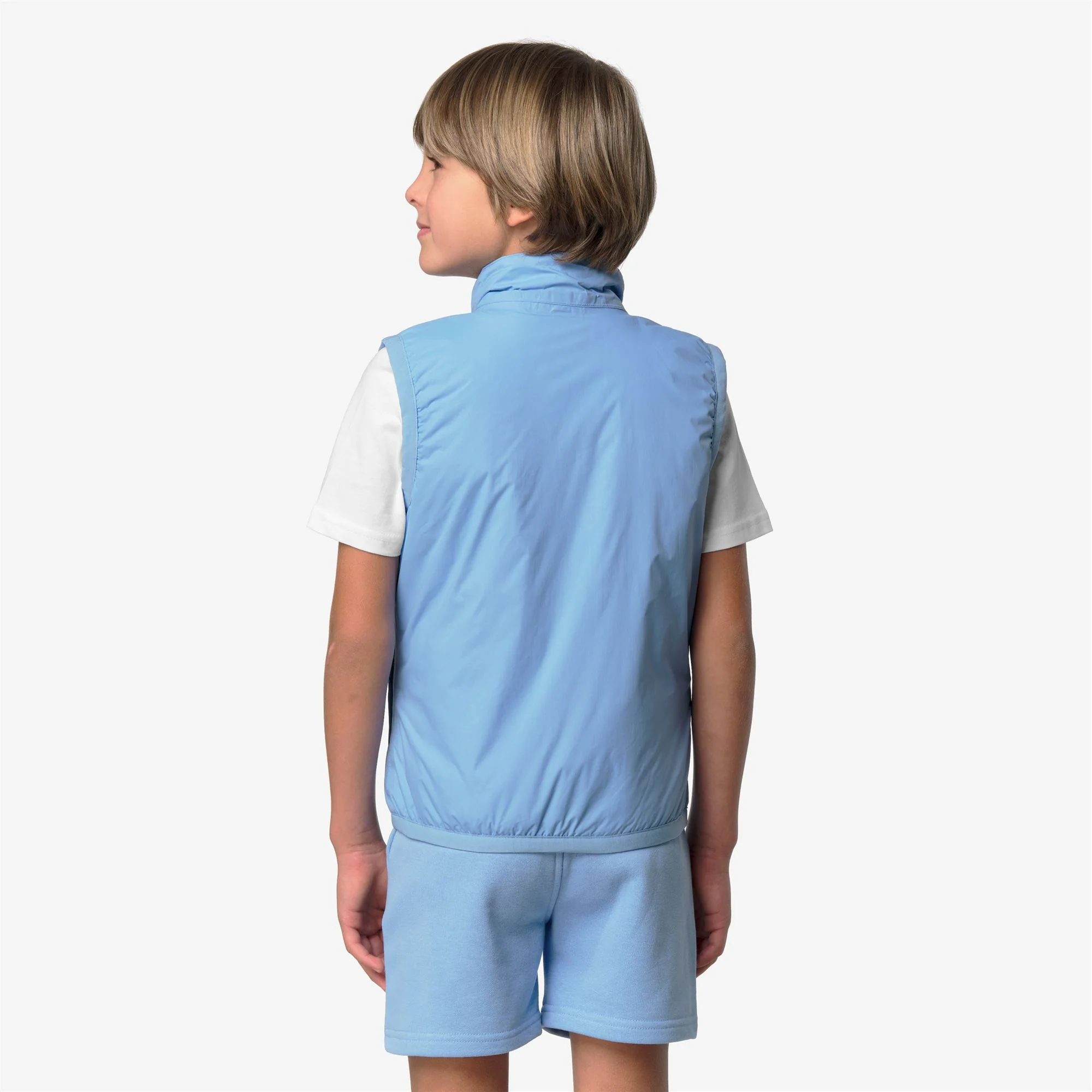 P. LE VRAI 4.0 ROULAND WARM - Jackets - Vest - Kid unisex - BLUE CIELO - Image 6