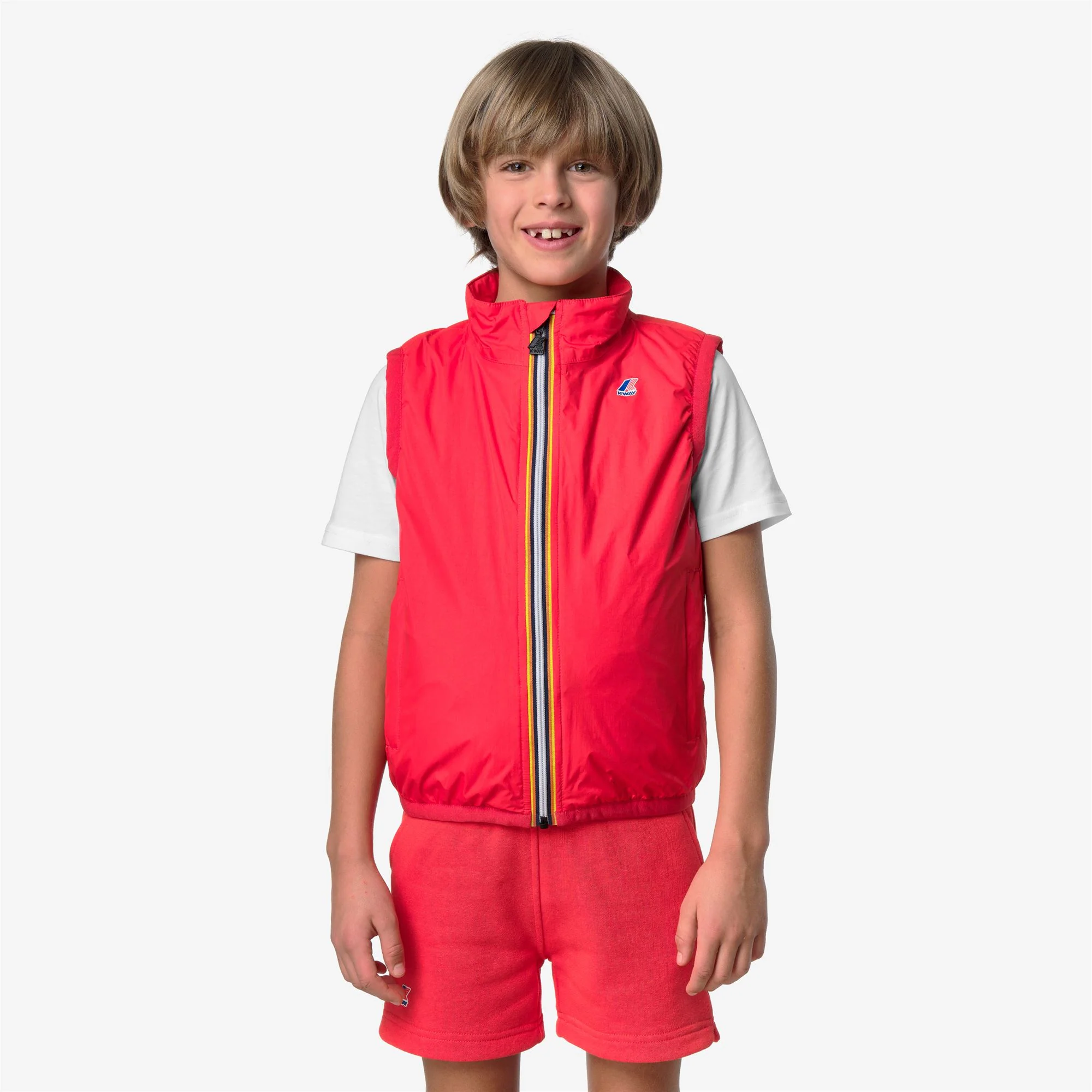 P. LE VRAI 4.0 ROULAND WARM - Jackets - Vest - Kid unisex - RED POPPY - Image 4