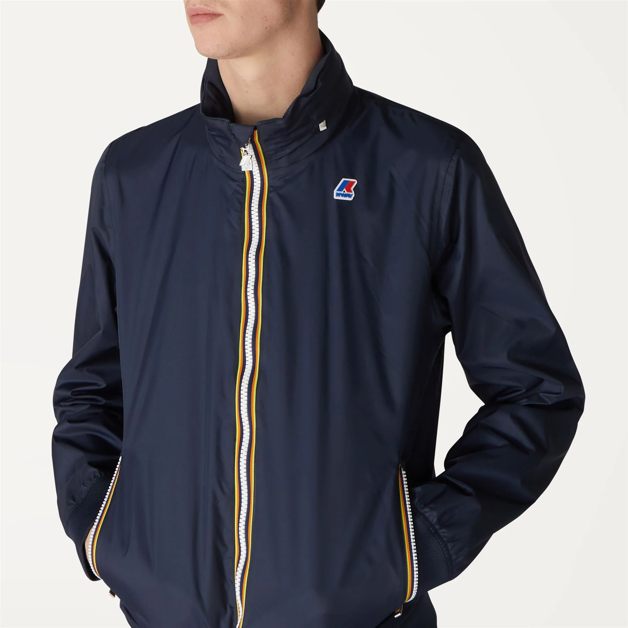 AMAURY NYLON JERSEY - Jackets - Short - Man - BLUE DEPTH - Image 2