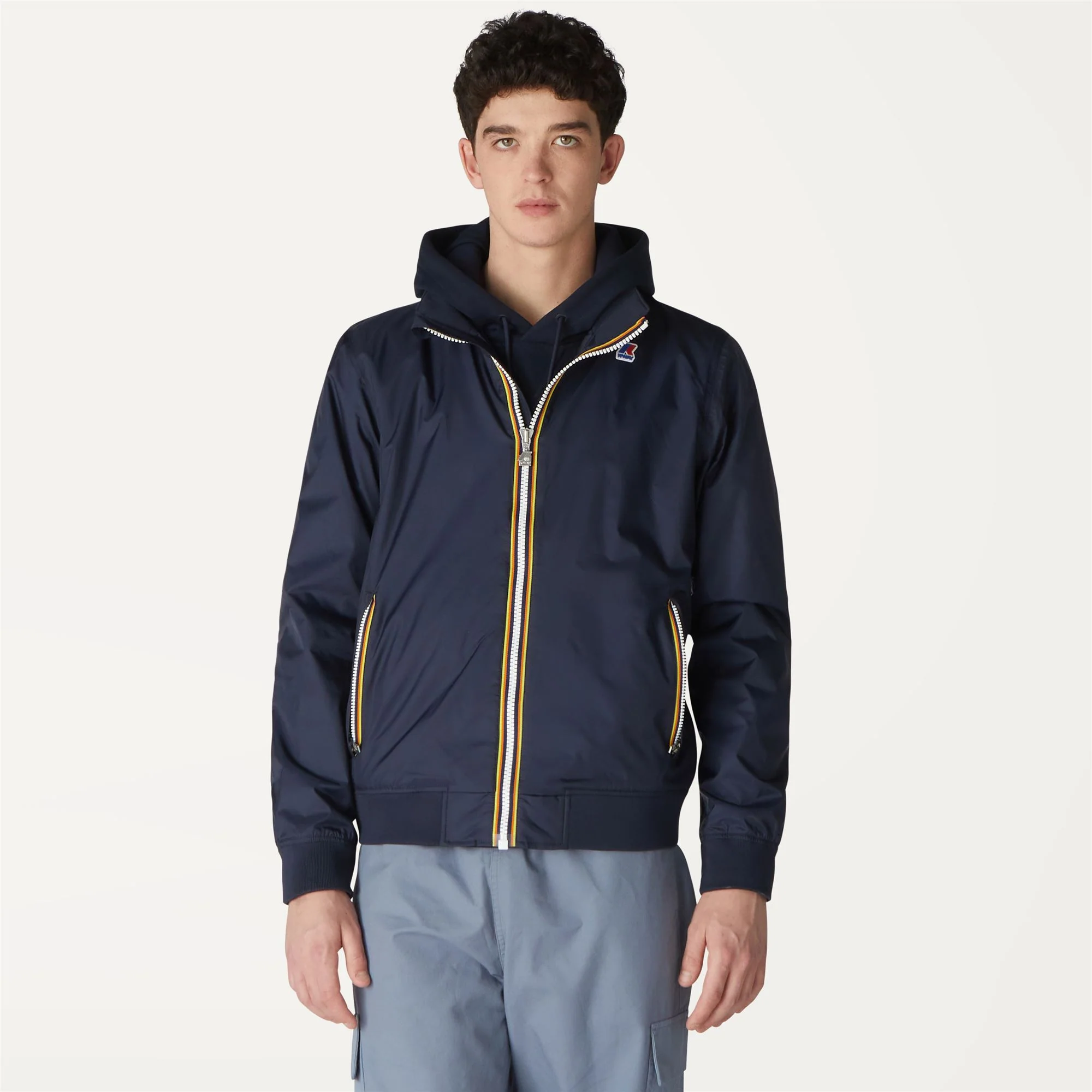 AMAURY NYLON JERSEY - Jackets - Short - Man - BLUE DEPTH - Image 3