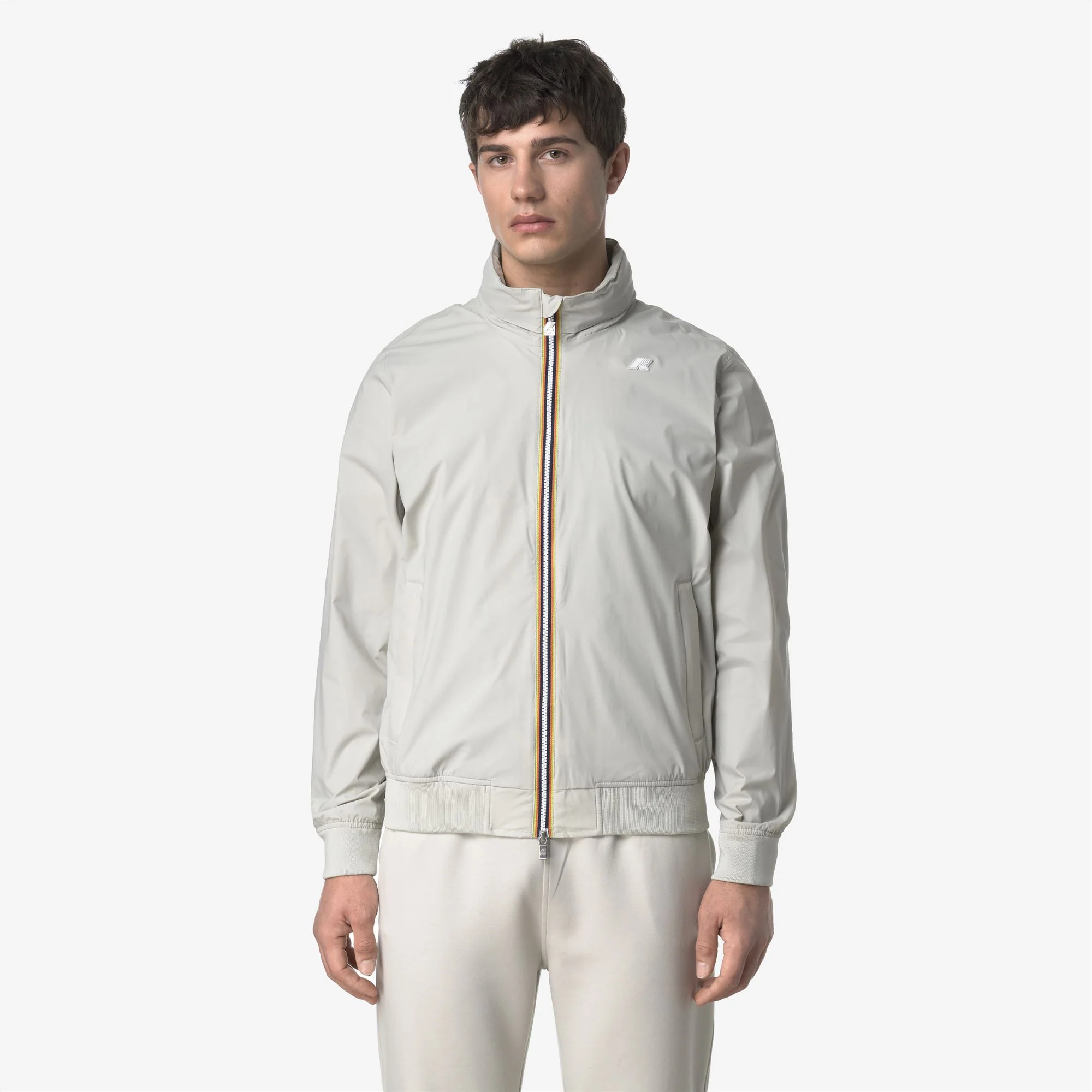 AMAURY  STRETCH NYLON JERSEY - Jackets - Short - Man - BEIGE LT - Image 3