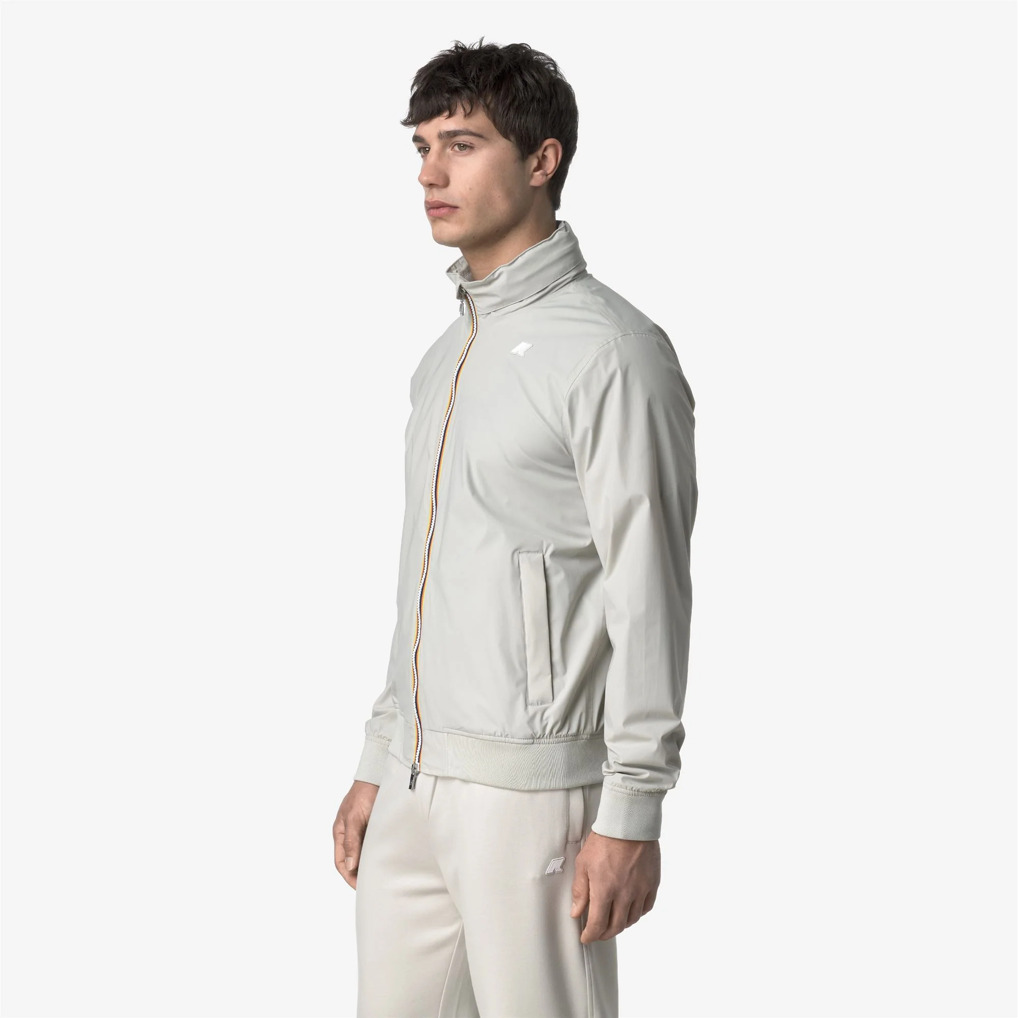 AMAURY  STRETCH NYLON JERSEY - Jackets - Short - Man - BEIGE LT - Image 4